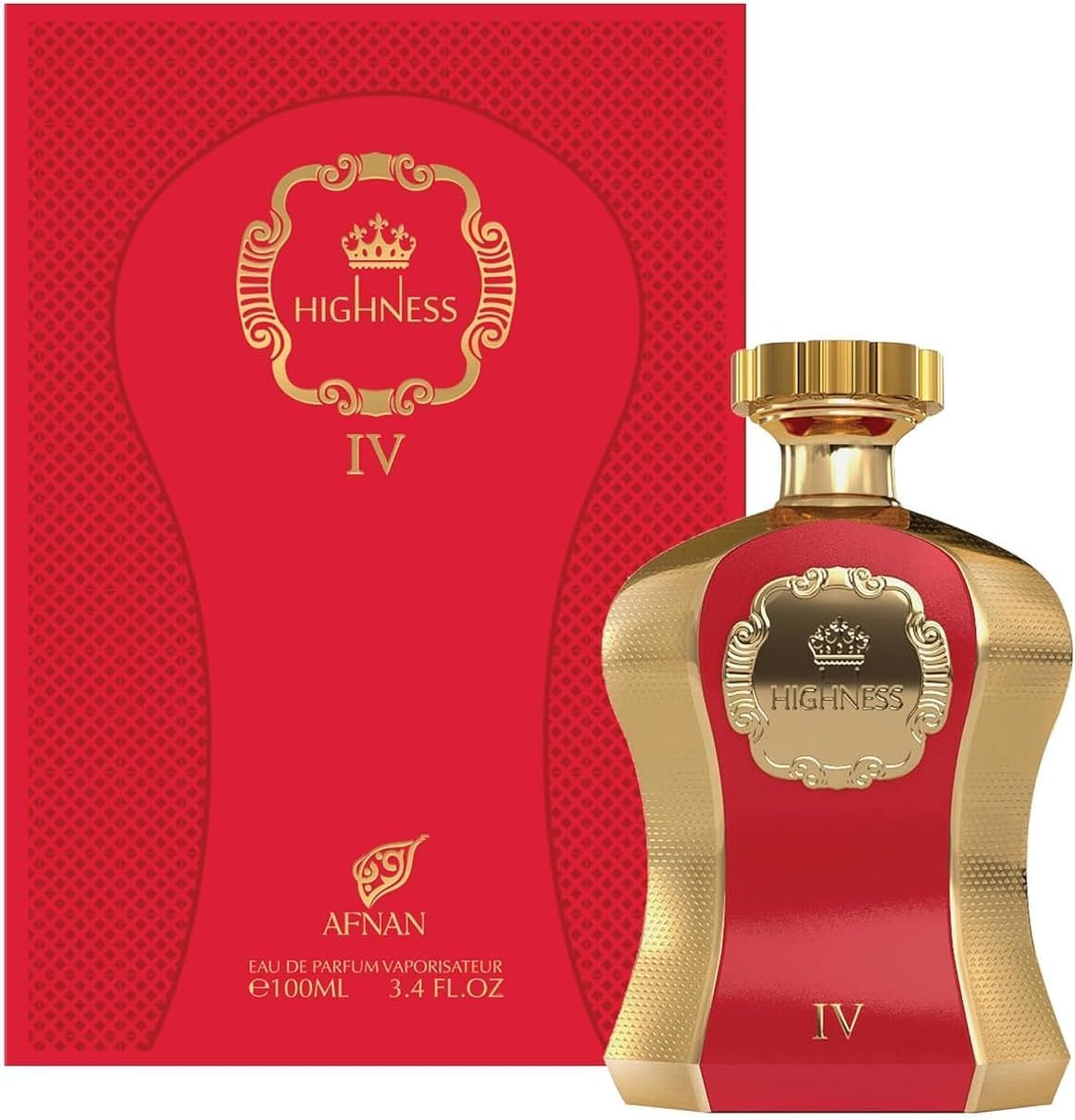 Afnan Her Highness IV Red Eau De Parfum for Women 100 Ml image number 4