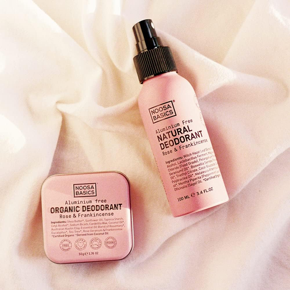 Noosa Basics Rose and Frankincense Natural Deodorant Spray 100 Ml image number 3