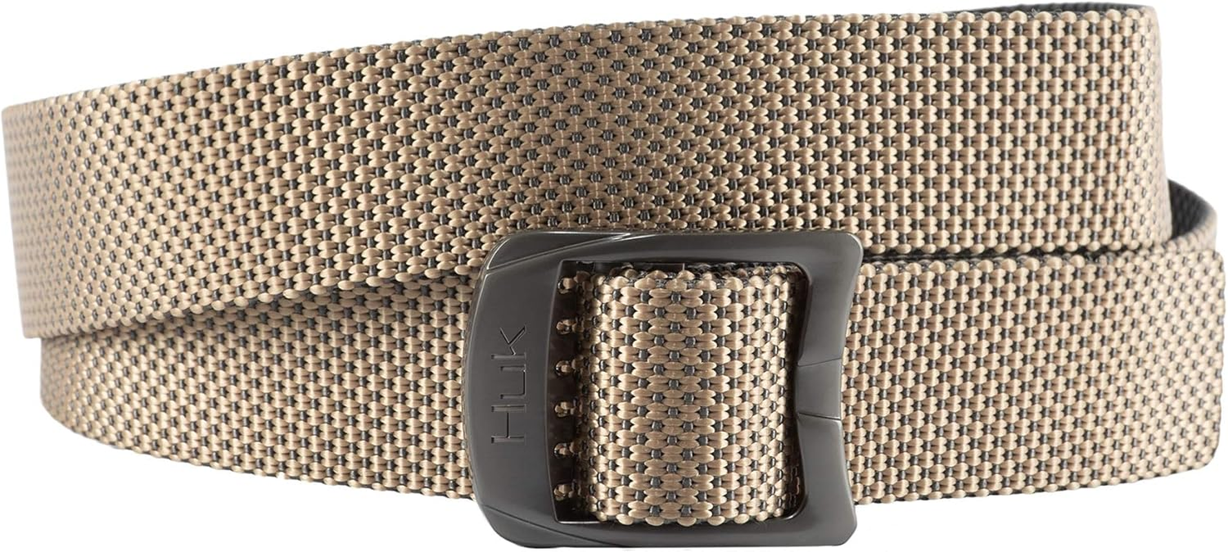 HUK Fishing Nylon Webbing Belt, Adjustable Sizing, Casual, Lifestyle, Quick Dry, 44" Max Length