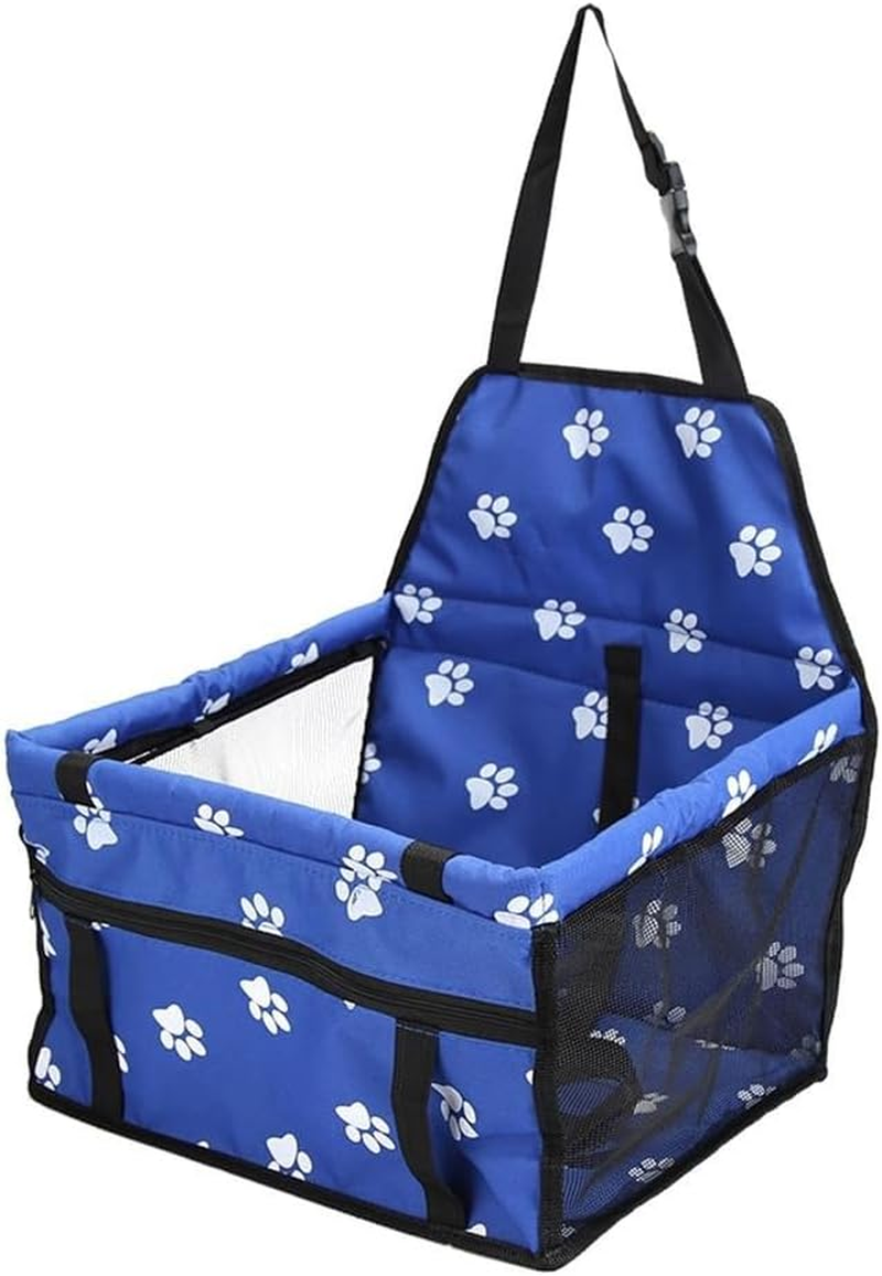 Dog Car Seat Cover Breathable Mesh Pet Cat and Dog Car Seat Puppy Dog Basket Safe Carry Travel Bag Dog Hammock(Size:2)