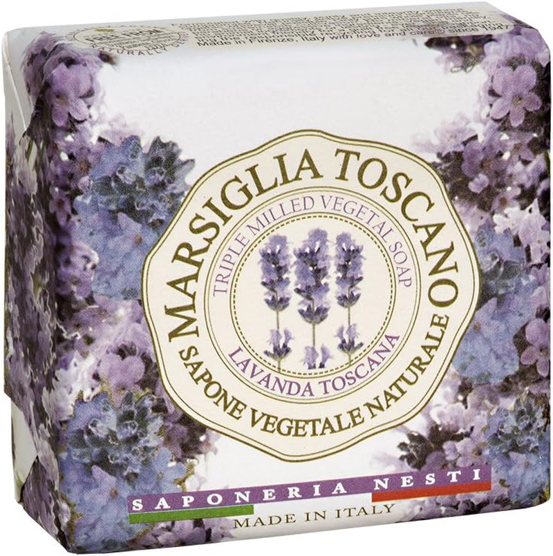 Nesti Dante Marsiglia Toscano Triple Milled Vegetal Soap - Lavanda Toscana 200G-7Oz image number 5