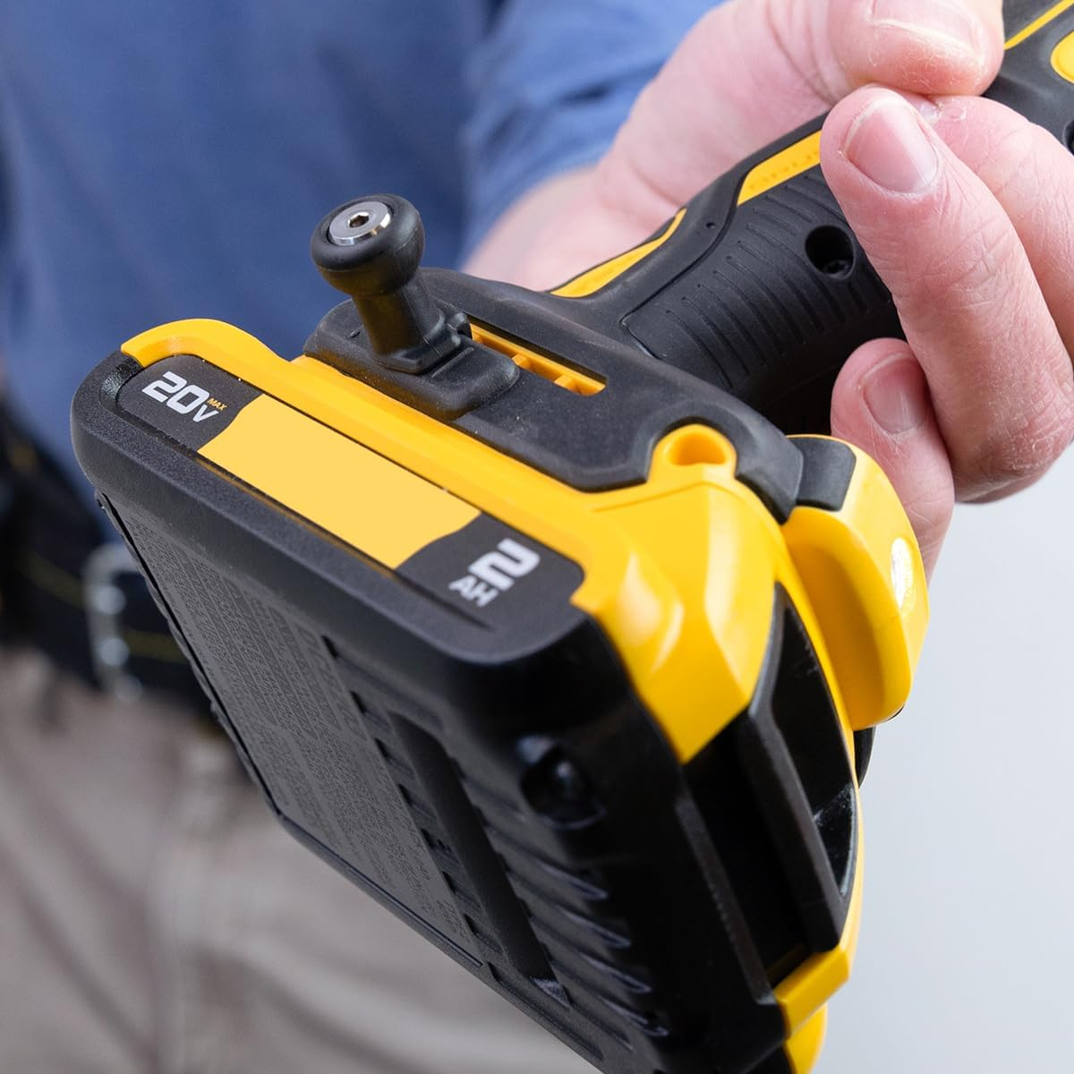 Spider Tool Holster - Drill Pins - Pack of Three - Attaches to the Side of Any Brand Power Drill and Driver with the Provided M2, M3, #6-32 Screws - Pairs with Spider Tool Holster and Tool Docks image number 5