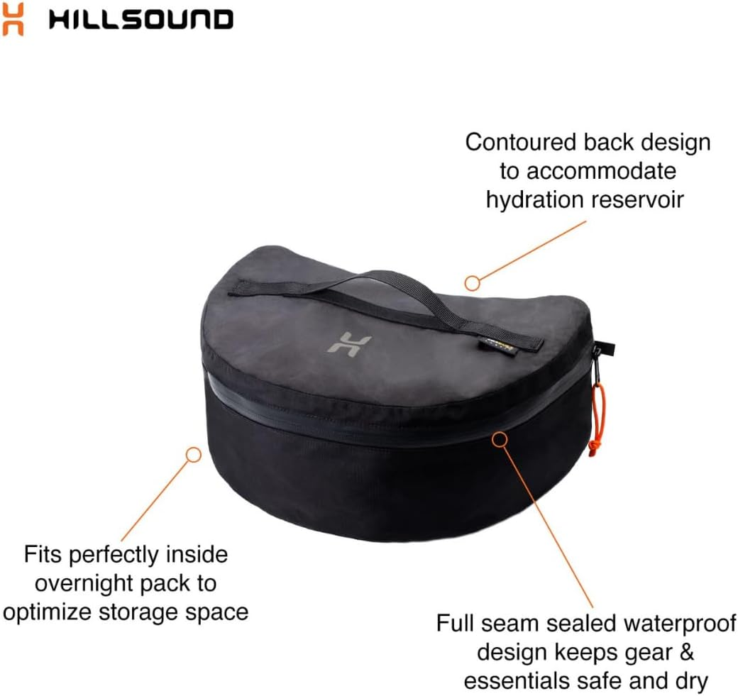 Hillsound Packstack Pro Storage Cubes, Waterproof Packing Cubes for Backpacking & Camping Space-Saving Modular Backpack Organizers image number 4