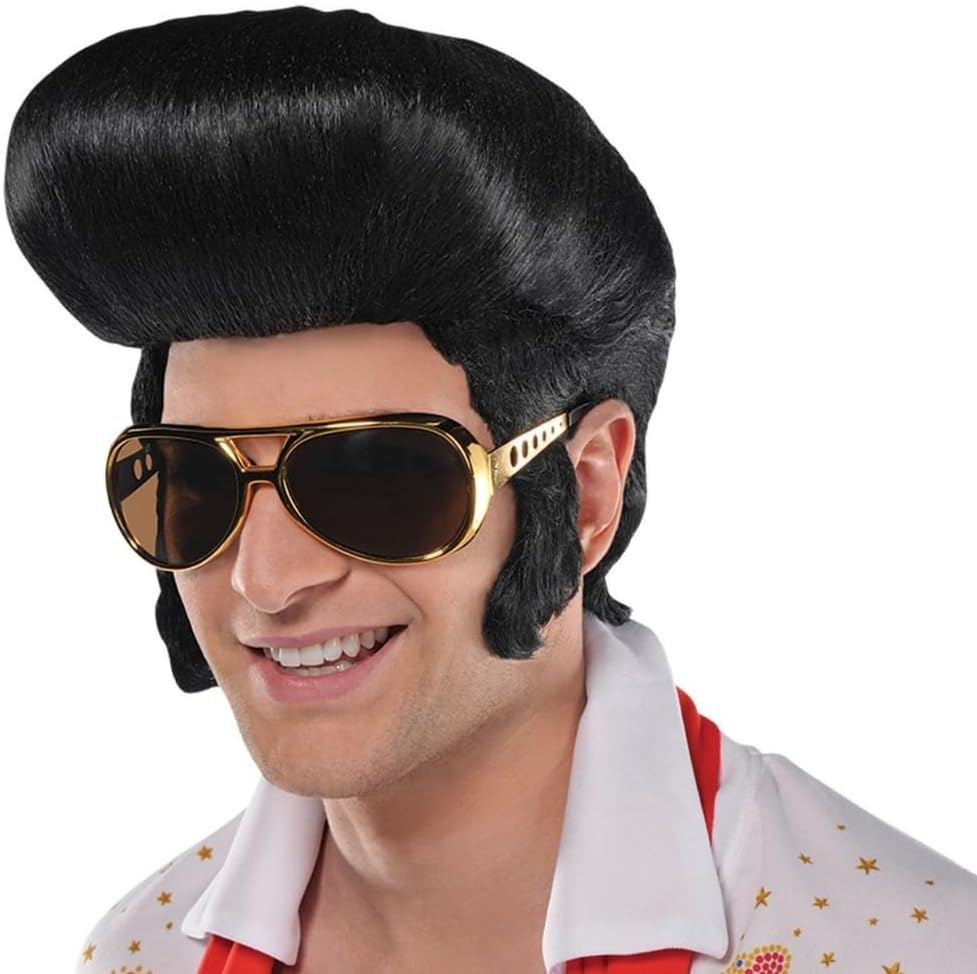 The King Wig, Black - Blonde image number 5