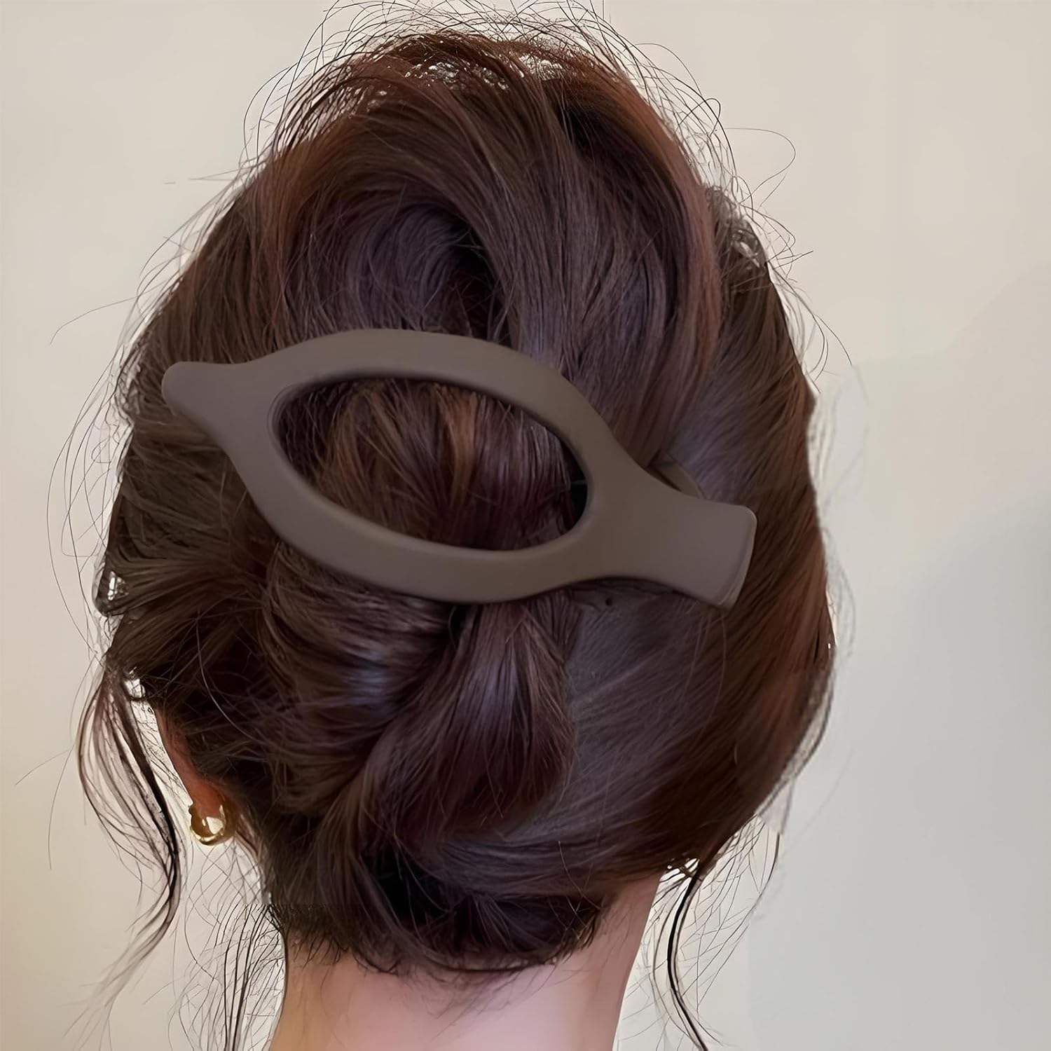 Dinghaole 6 PCS Hair Claw Clips for Women &ndash; Flat Non-Slip Grip, Comfort Fit for Thick Hair, 2 Styles & 6 Colors, Perfect for Daily Use, Sleeping & Driving image number 6