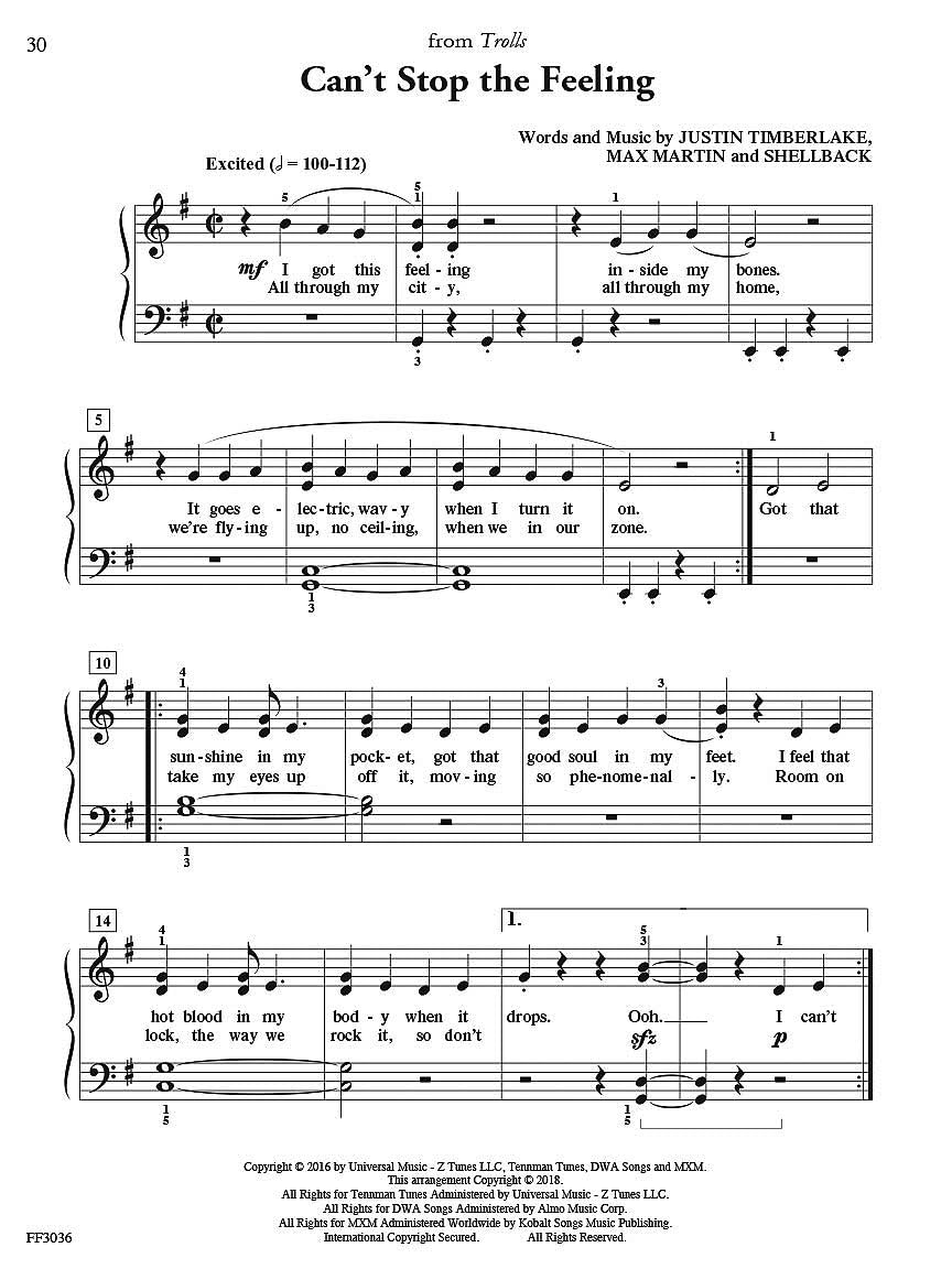 Faber Piano Adventures Funtimea Piano Hits Book: Level 3A-3B