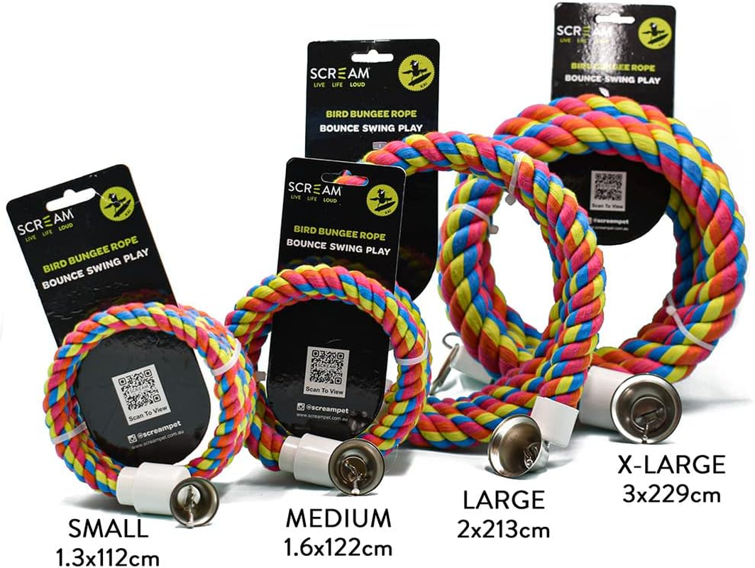 Scream Bird Bungee Rope 2X213Cm image number 2