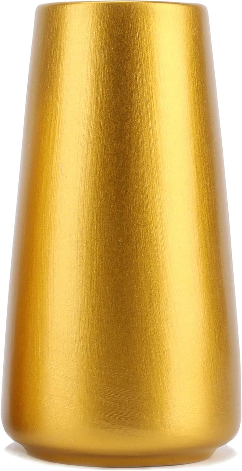 HUBUISH Ceramic Vase - Flower Vase Minimalism Style for Modern Table Shelf Home Decor, Fit for Fireplace Bedroom Kitchen Living Room Centerpieces Office Desk (Solid Black, Super Big)