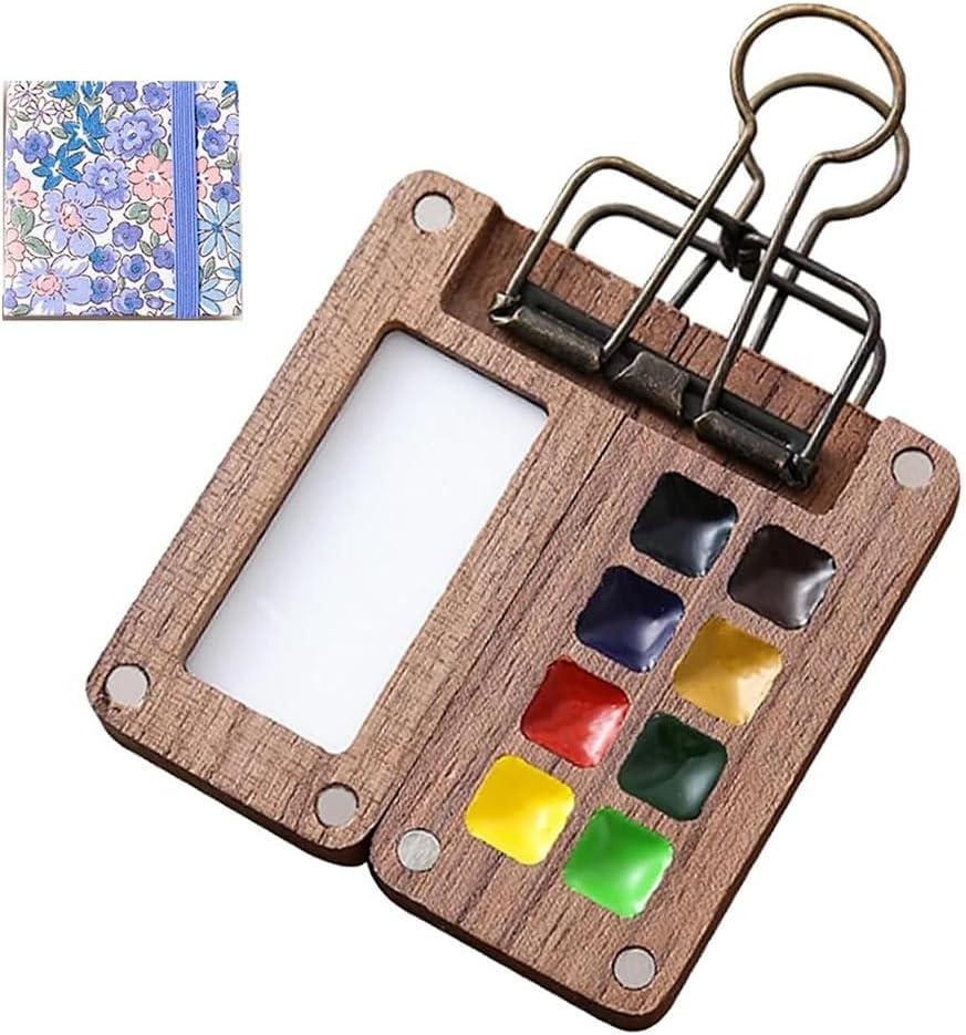 Travel Ready Paint Palette Bundle,Travel Paint Palette Set,Solyst Travel Paint Palette,Mini Travel Paint Palette B