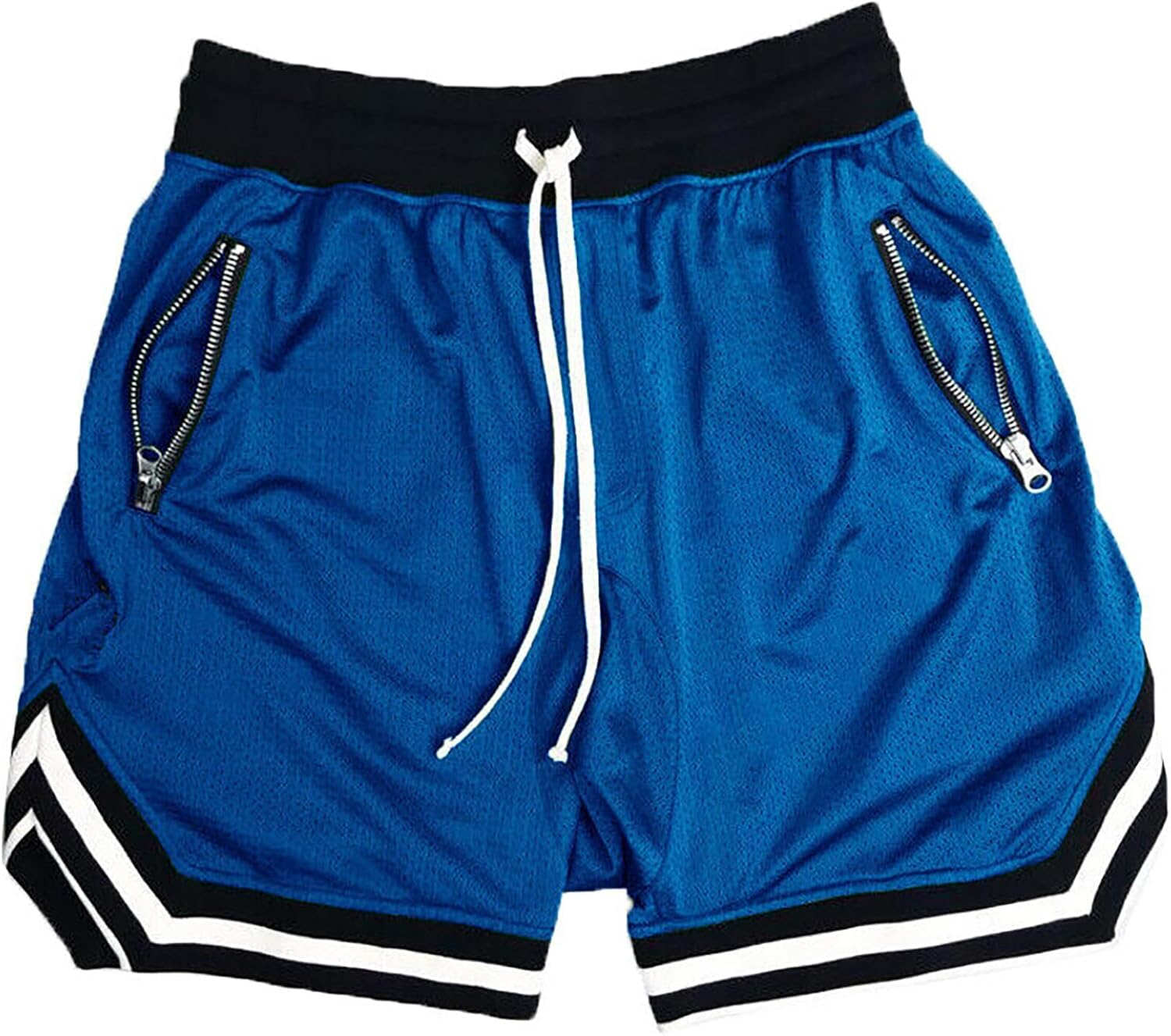 DIOTSR Mens Mesh Basketball Shorts Running Athletic Gym Workout Shorts with Zip Pocket