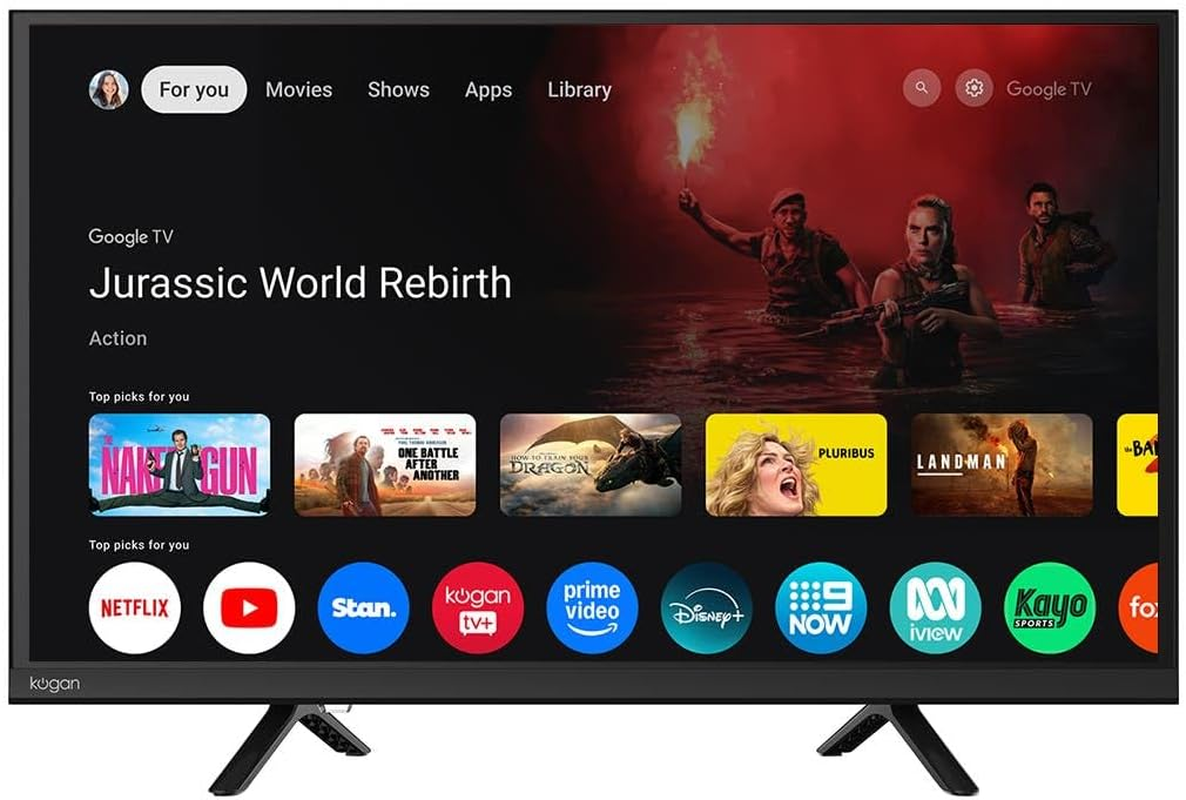 Kogan 24" LED Smart AI Google 12V TV - R98T - KAL24R98TA - 24 Inch image number 1