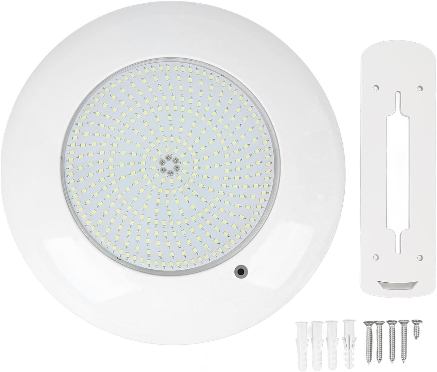 Marhynchus Pool Light AC12V 25W LED IP68 Water Resistant Swimming Pool Underwater Light for High Bay Low Bay Swimming Home Aquariums image number 4