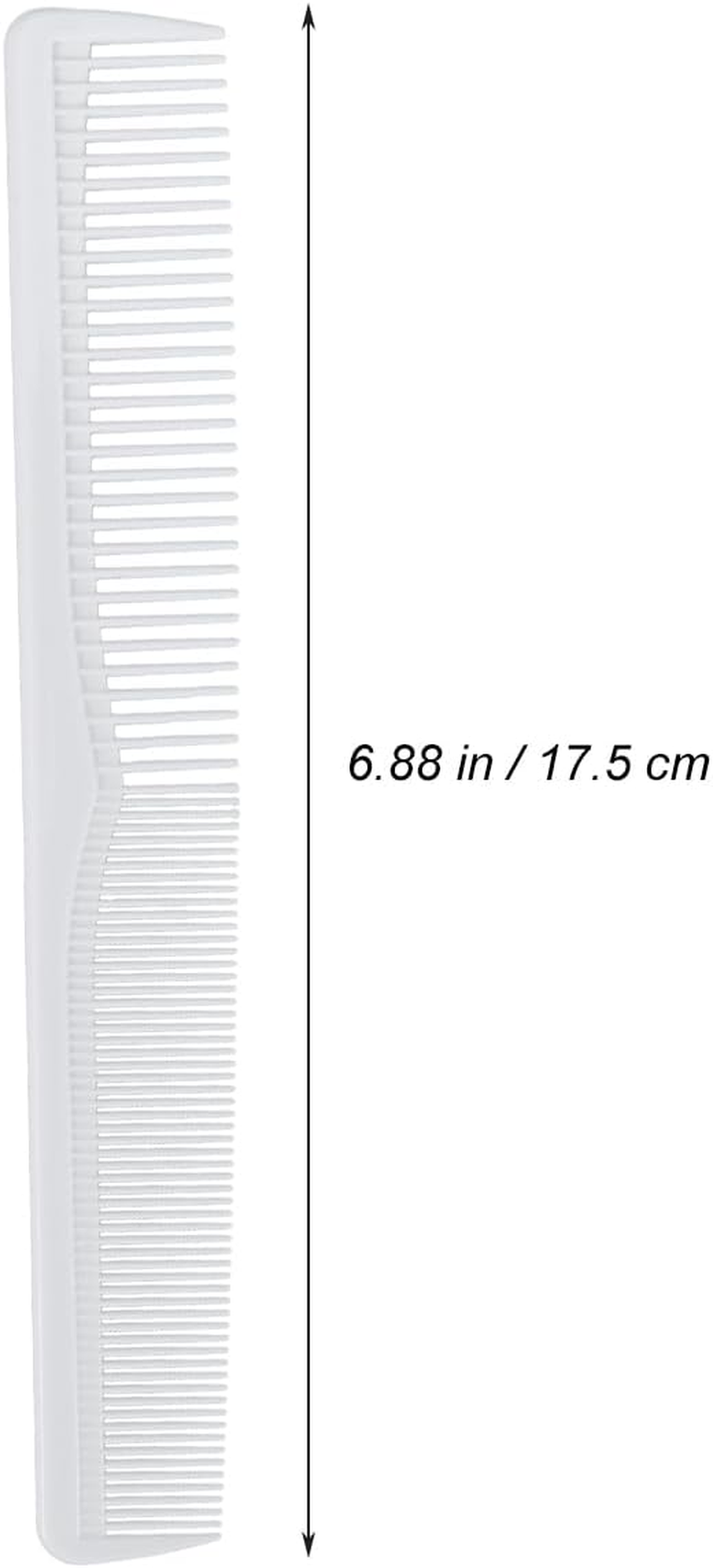 Housoutil 5 Pieces Fine Teeth + Static Double Sided Plastic Hair Comb for Thick Curls or Straight image number 5