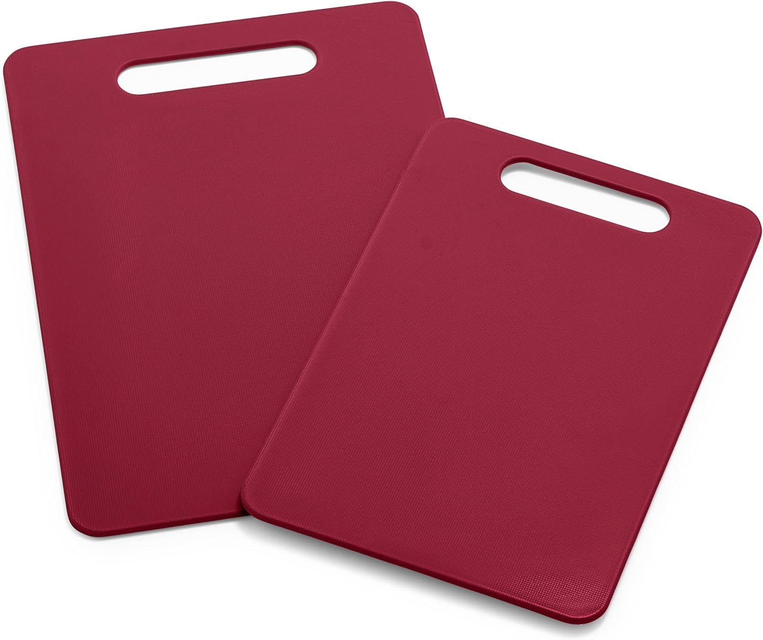 Greenlife 2 Piece Cutting Board Kitchen Set, Dishwasher Safe, Extra Durable, Soft Pink