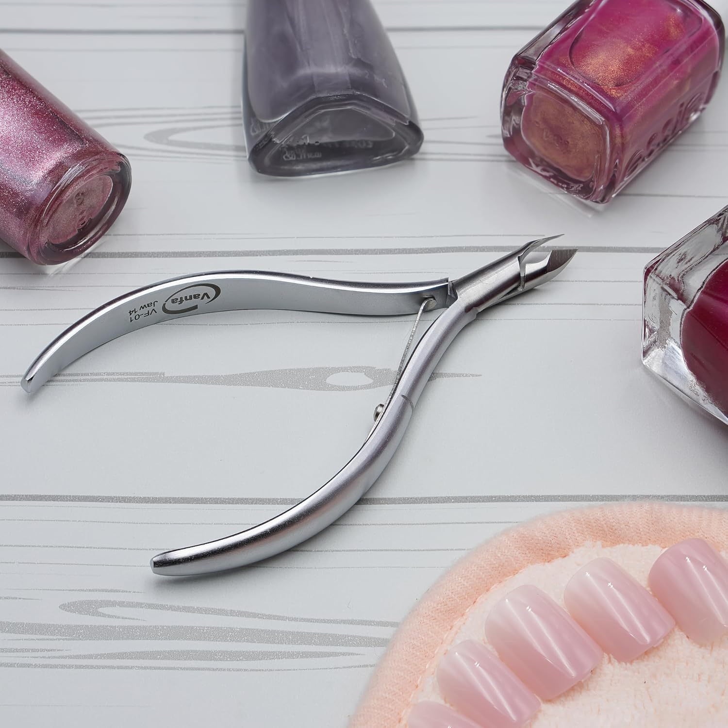 VANFA Cuticle Nipper round Head VF-01 (Jaw 14 (5Mm)) image number 3