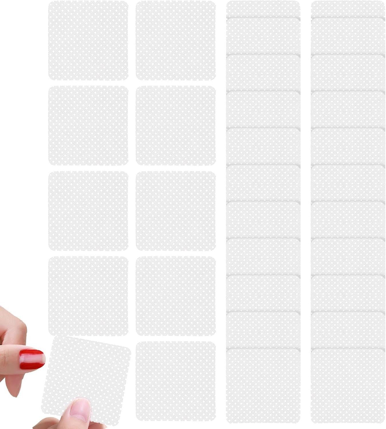 Generic Lint Free Nail Wipes - Portable Eyelash Extensions Wipes, Gel Nail Polish Remover Pads for Fingernail Polish Remover