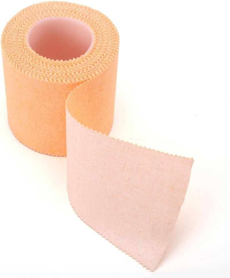 Leona Co Athletic Sports Tape, Rigid Sports Tape for Blister Prevention, Strapping Tape for Backpacking Hiking Climbing, 5M X 5Cm image number 1