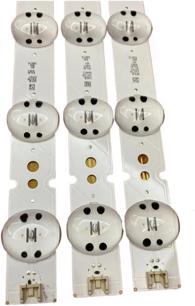 LED Strip Fit for 50UK6750PLD 50UK6500PLA 50UK6950PLB 50UK6750PLC 50UK6550PSB 50UK6520PSA 50UK6510PSF 50UK6500 50UK6470PLC(6 PCS for 2 TV) image number 3