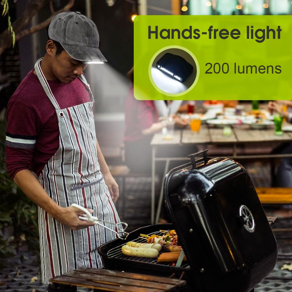 Brillar Cob Led Technology Clip on Cap Light