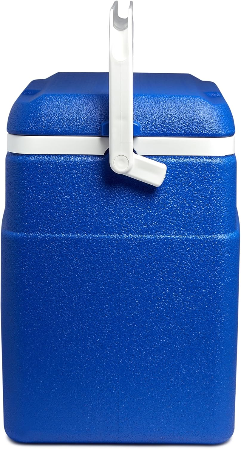 Willow Polypropylene Cooler with Handle, Blue, 33 Litre Capacity image number 5