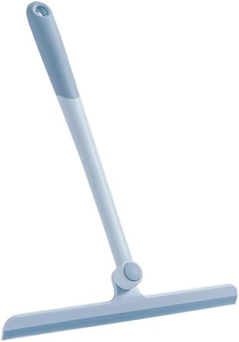 T-Shape Shower Squeegee for Window Glass,1Pc Heavy Duty Window Scrubber Flooring Scrubbler of Bathroom, T-Shape Glass Scraper Cleaning Wiper,Silicone Shower Window Squeegees, White