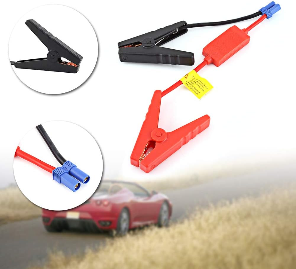 Akozon Car Battery Booster Cable with Reverse Charging Prevention for Battery Start image number 4