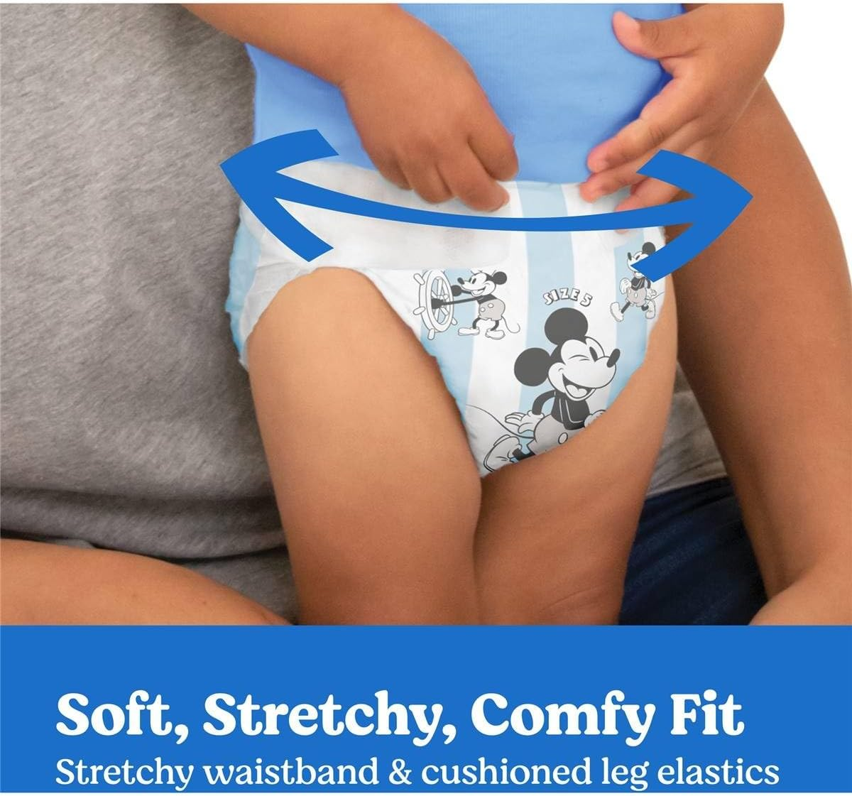 Huggies Ultra Dry Walker Disposable Boys Nappy Pant Pad 64-Pieces Pack, Size 5 image number 1