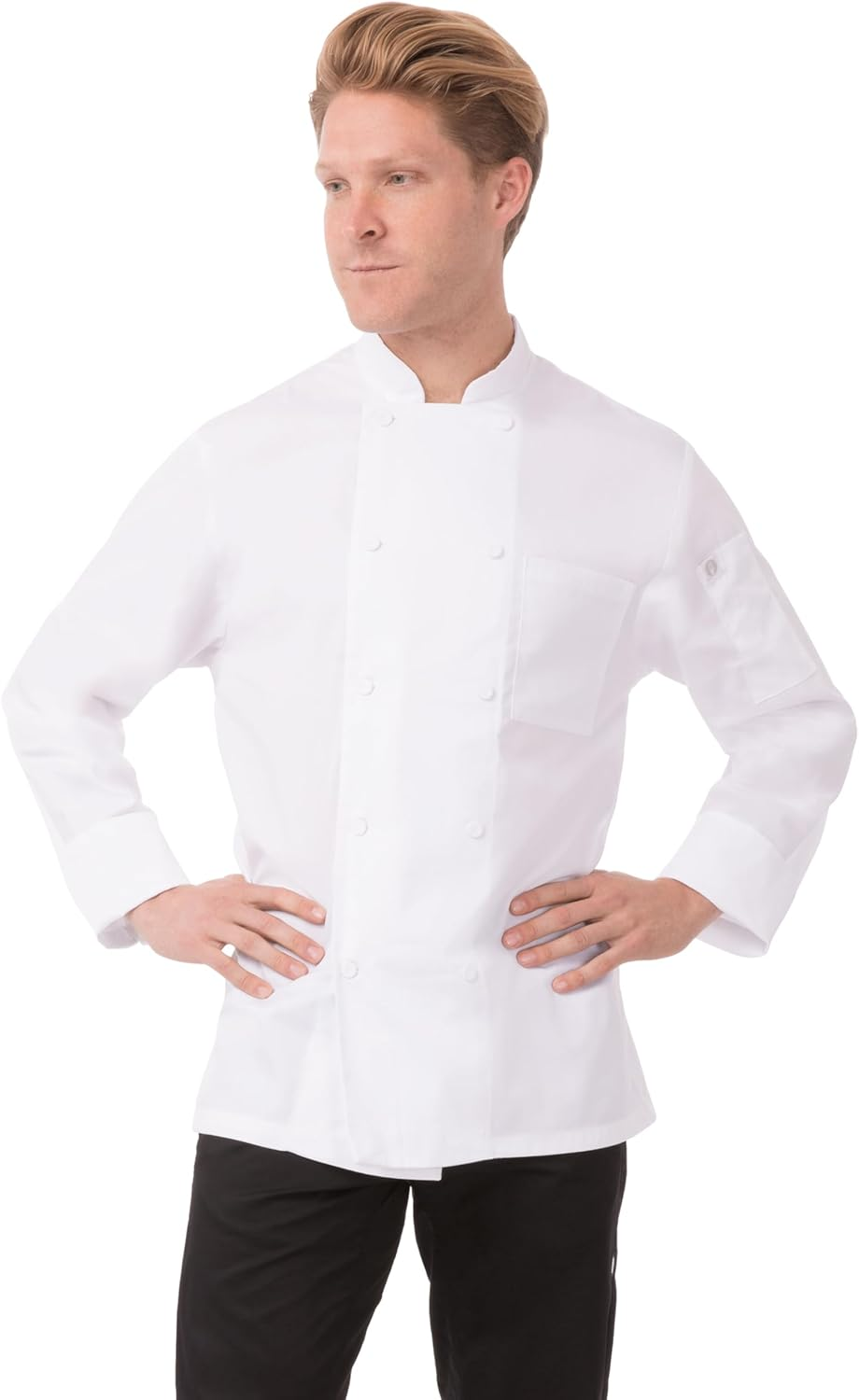 Chef Works Men'S Calgary Cool Vent Chef Jacket