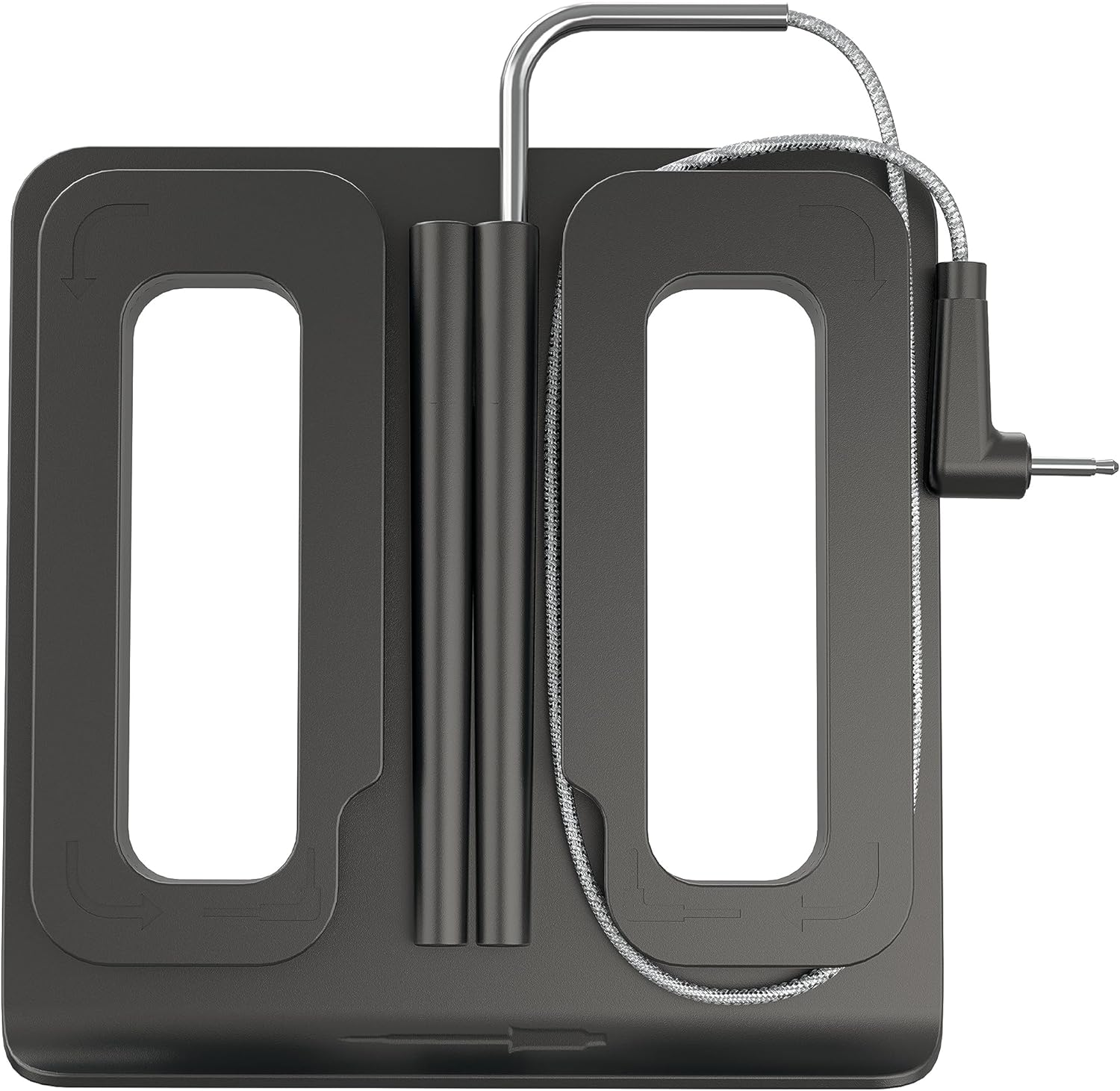 Ninja XSKPROBEXL Woodfire Smart Thermometer, Compatible with OG900 Series, Additional Thermometer to Monitor Multiple Proteins, Controlled Grilling and Smoking, Includes Dual Storage Box, Black/Silver image number 2