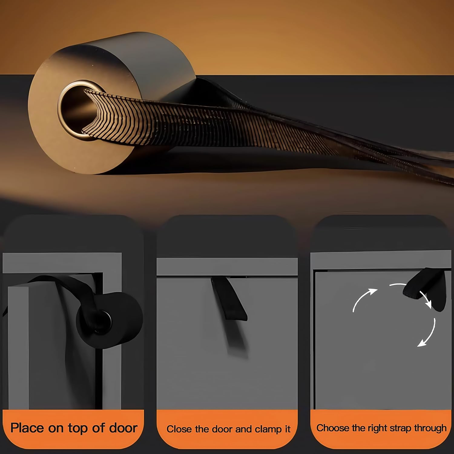 Nordquest Yoga Strap Resistance Bands &ndash; Pull up Assistance Bands & Elastic Workout Set for Strength Training | Home Gym Equipment for Men, Women, Athletes image number 1