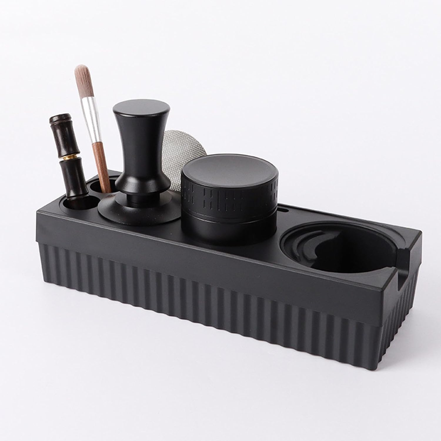 Weilaikeqi Coffee Tamper Holder Espresso Tamping Station Universal Equipment Storage Rack Espresso Tamper Stand for Tea Shop Counters image number 1