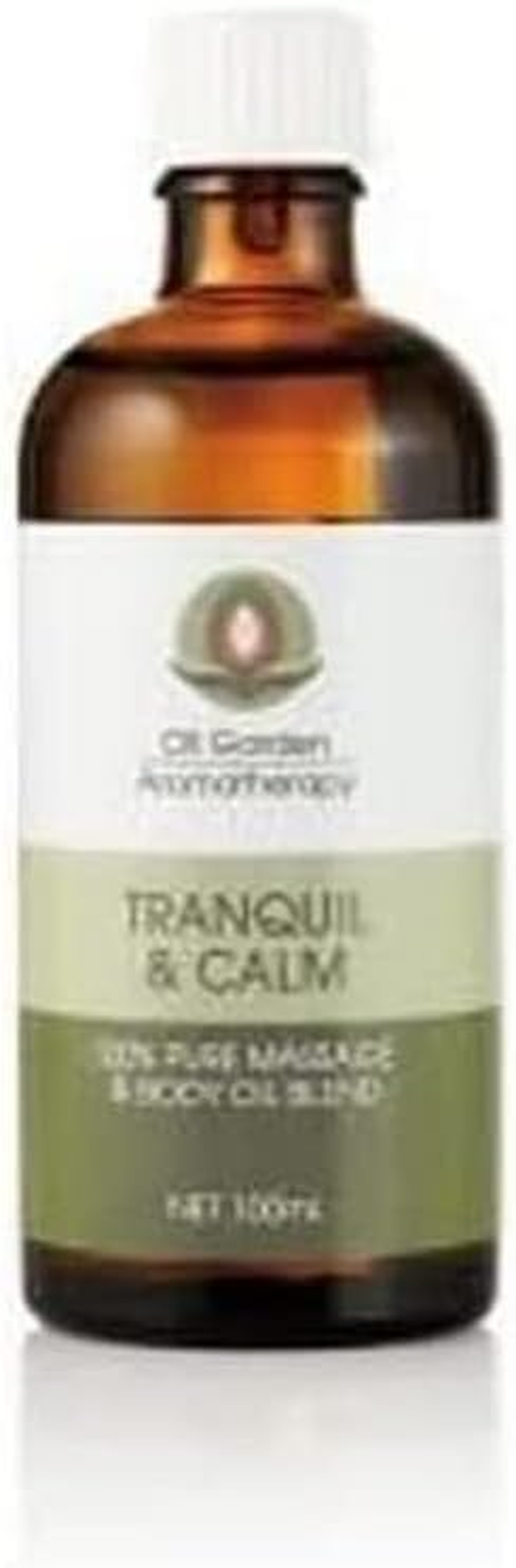 Oil Garden Tranquil & Calm 100Ml 100% Pure Massage & Body Essential Oil Blend Therapeutic Ease
