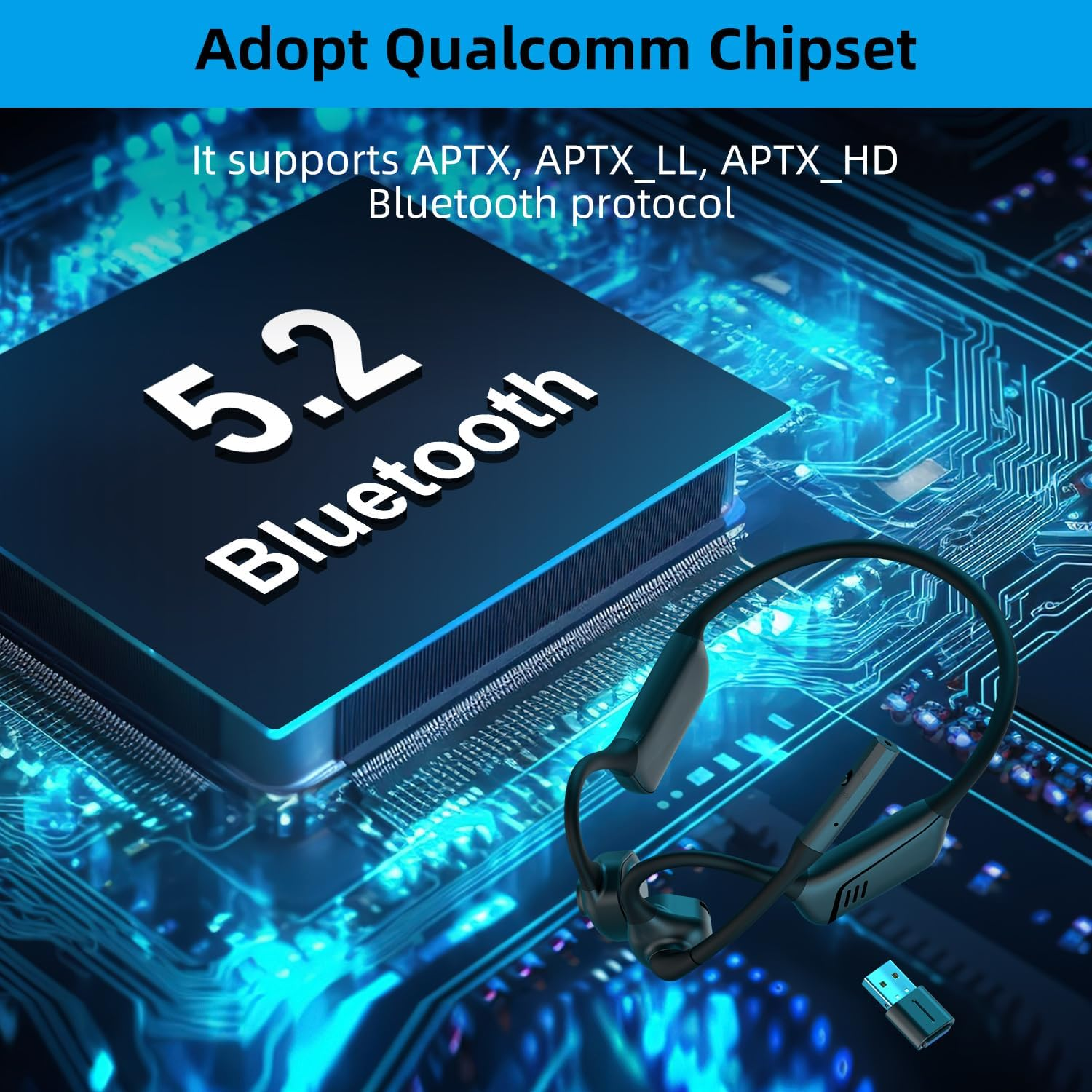 ZIOCOM Bluetooth Adapter Audio Transmitter for Nintendo Switch,Usb C Connector APTX Low Latency,Support In-Game Voice and Two Devices,Compatible with Airpods PS4 Bose Sony and Bluetooth Headphones