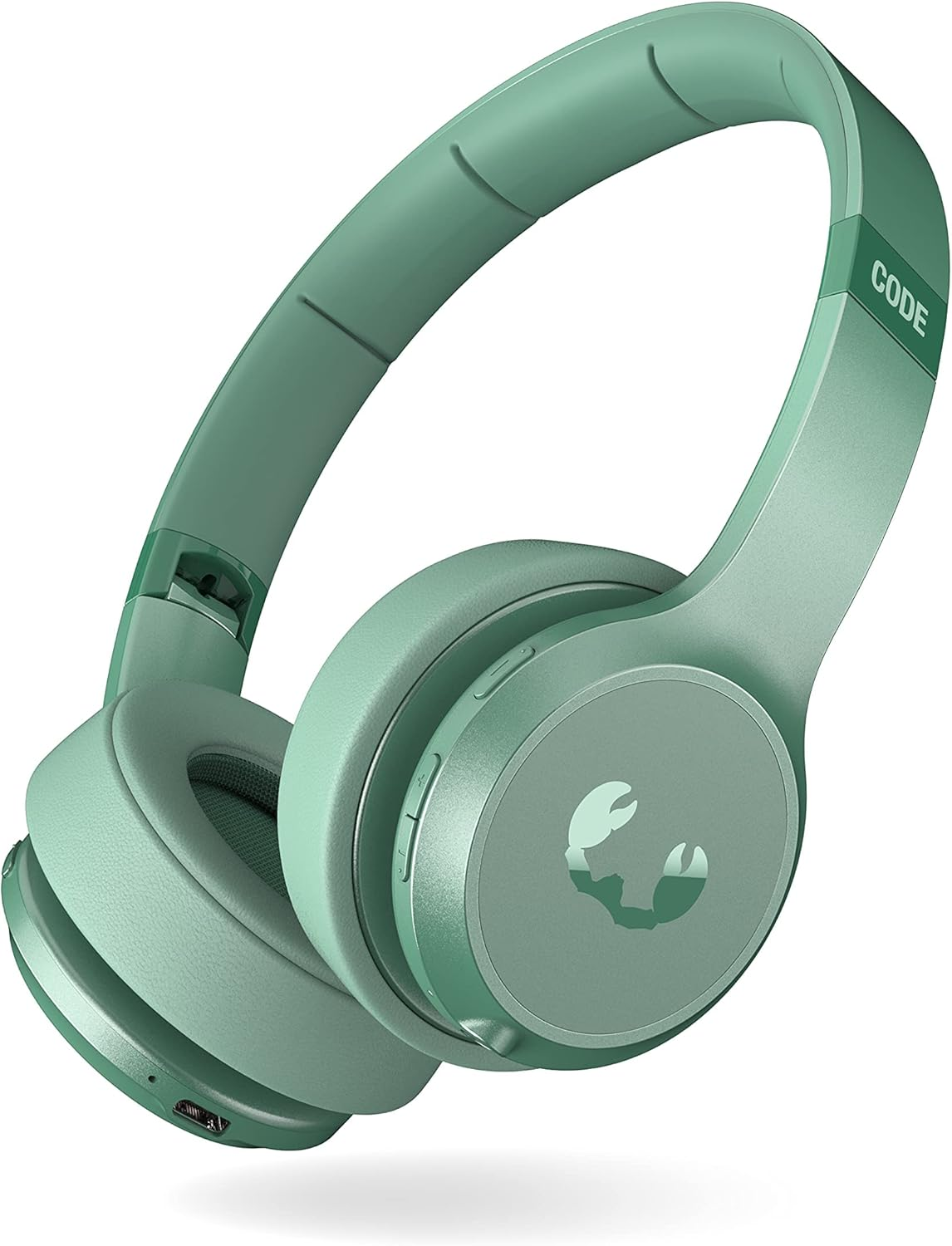 Fresh 'N Rebel Bluetooth On-Ear Headphones with Active Noise Cancellation, 30 Hours Playtime, Fast Charge, Microphone, Foldable, Comfortable Fit and Comfortable - Code ANC (Silky Sand)