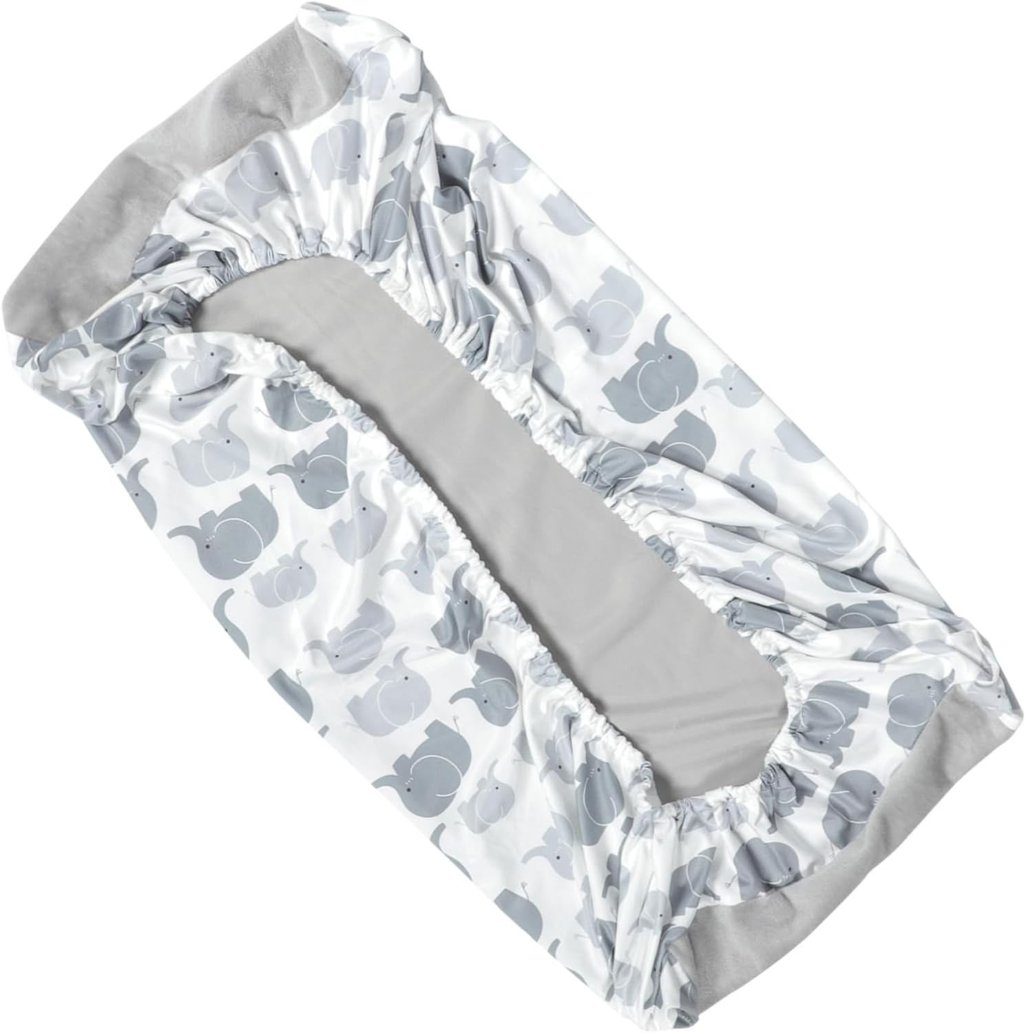 Ibasenice Crib Sheets for Boys Girls Baby Changing Pad Cover Safe Breathable Material image number 3