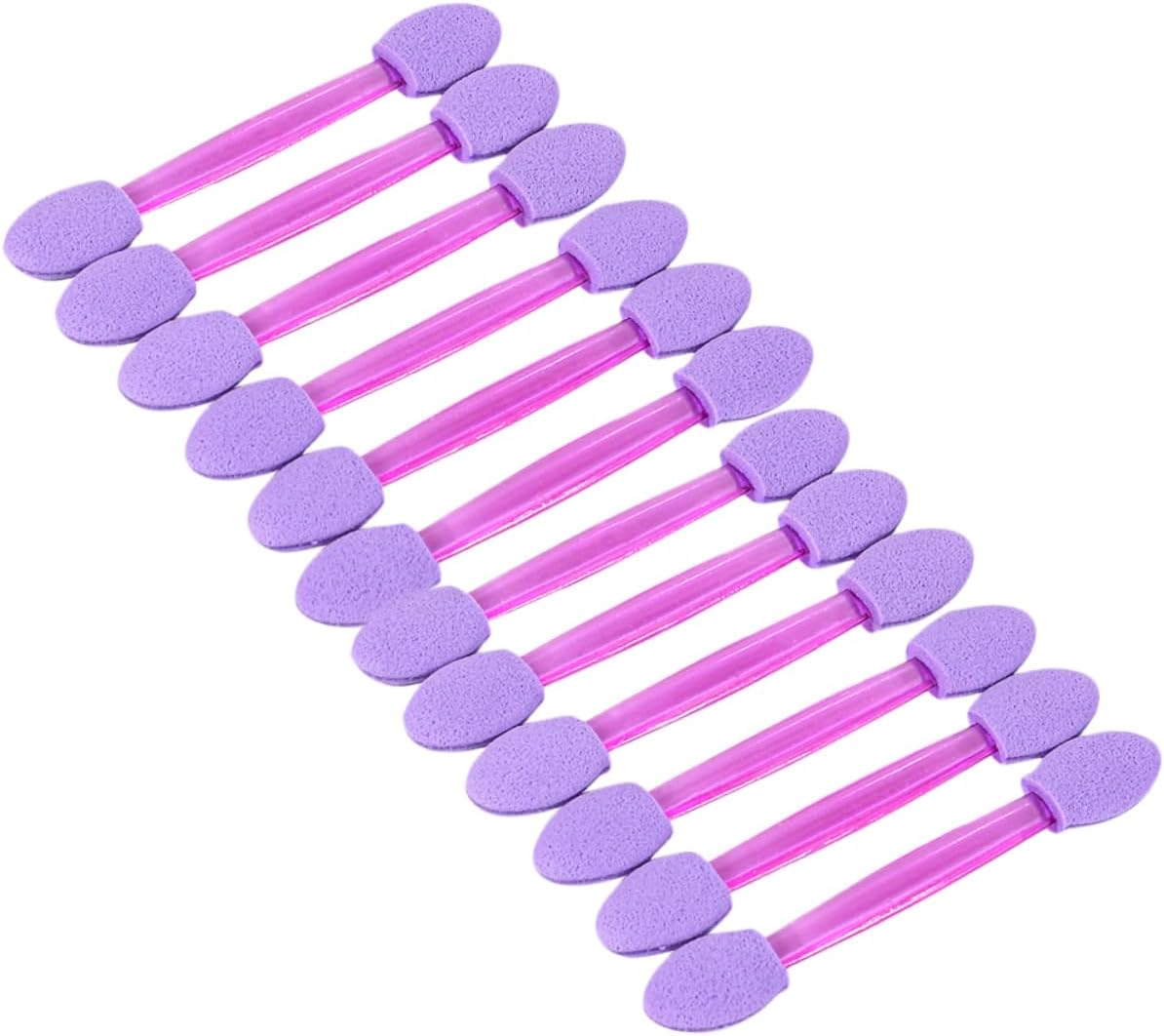 WOONEKY 50Pcs Manicure Sponge Brush Gradient Nail Art Tools Double-Ended Nail Powder Applicator image number 1