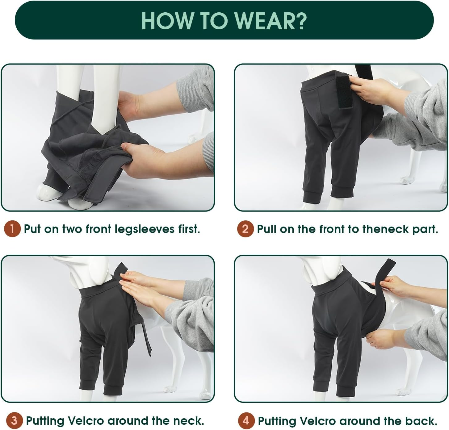 Kuoser Dog Bodysuit after Surgery image number 3