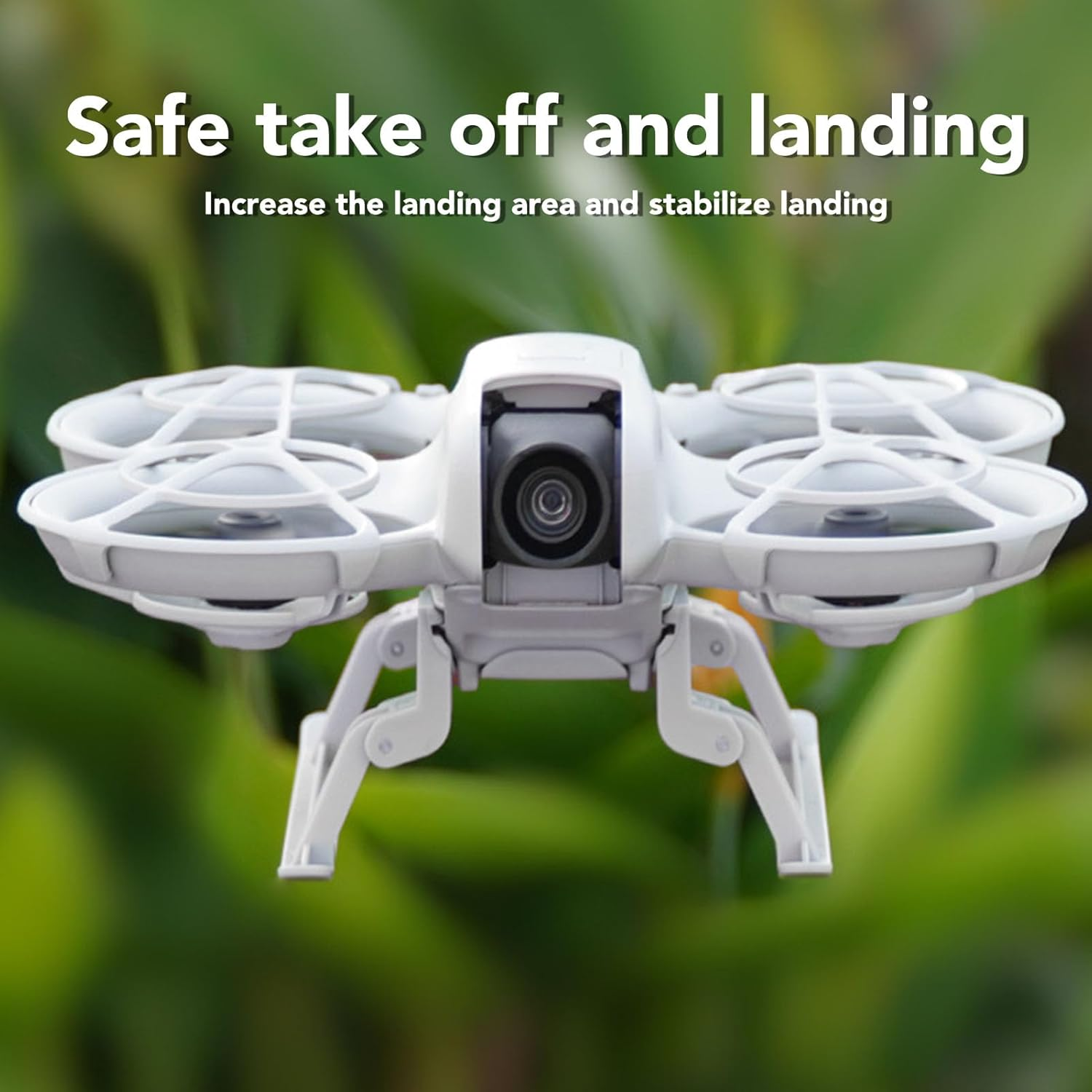 Foldable Landing Gear for DJI NEO, Drone Height Extended Leg Extension Kit, Quick Release Landings Gears Legs for DJI NEO Accessories image number 1