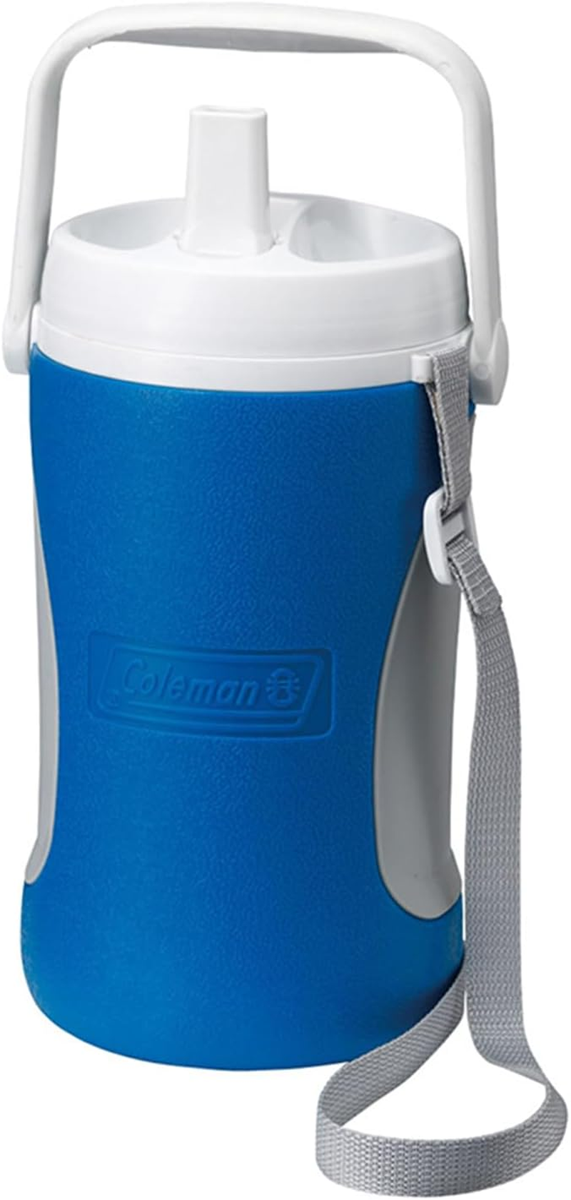 Coleman Performance Cool Bottle 1.8 L Cool Box, 1.8 L, Thermos Flask, Water Dispenser, Cooling Bin for Drinks, Blue, One Size image number 1