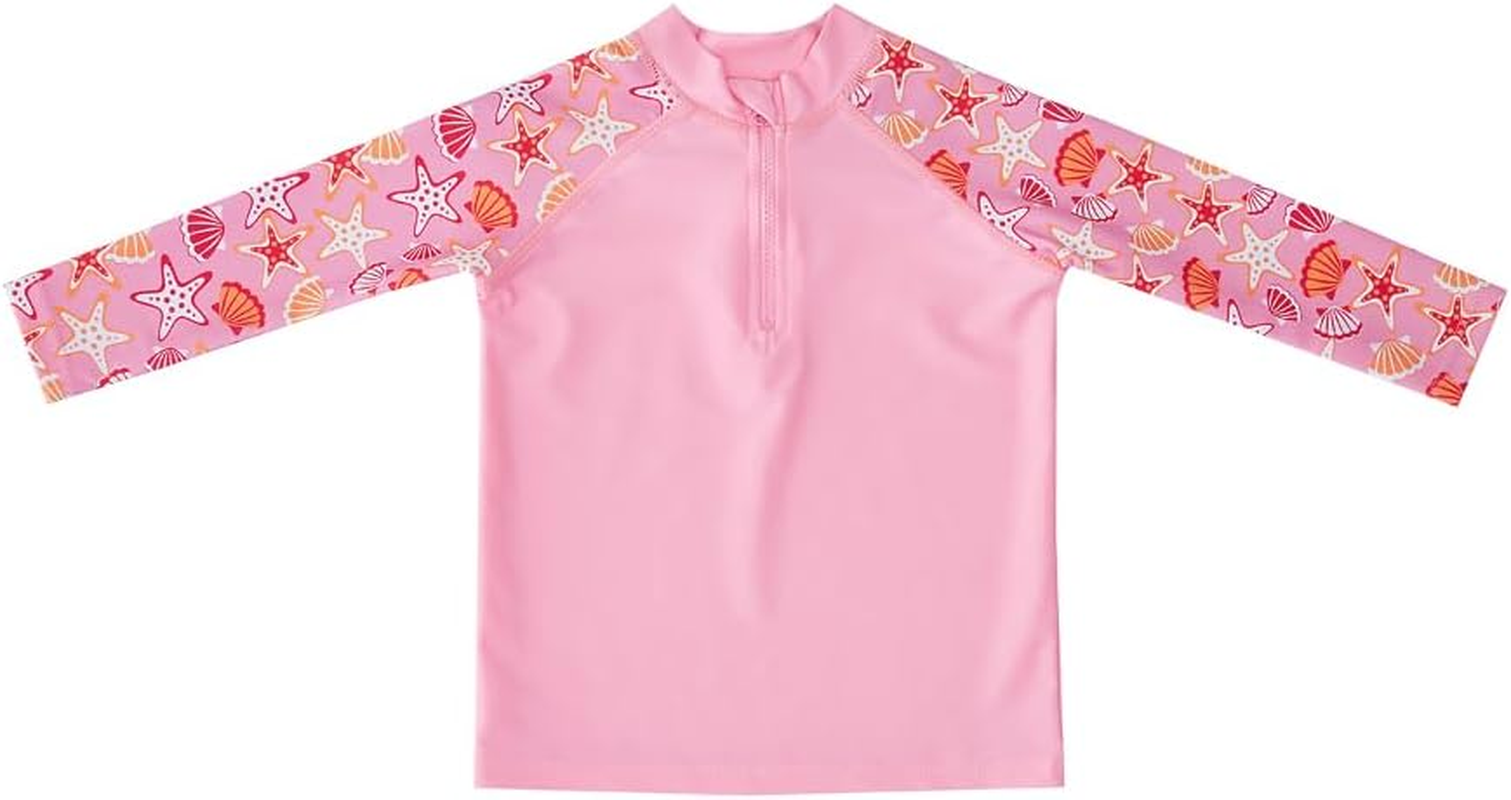 Big Softies Long Sleeve Rashie with Short & Hat - Starfish, Size 0 image number 4