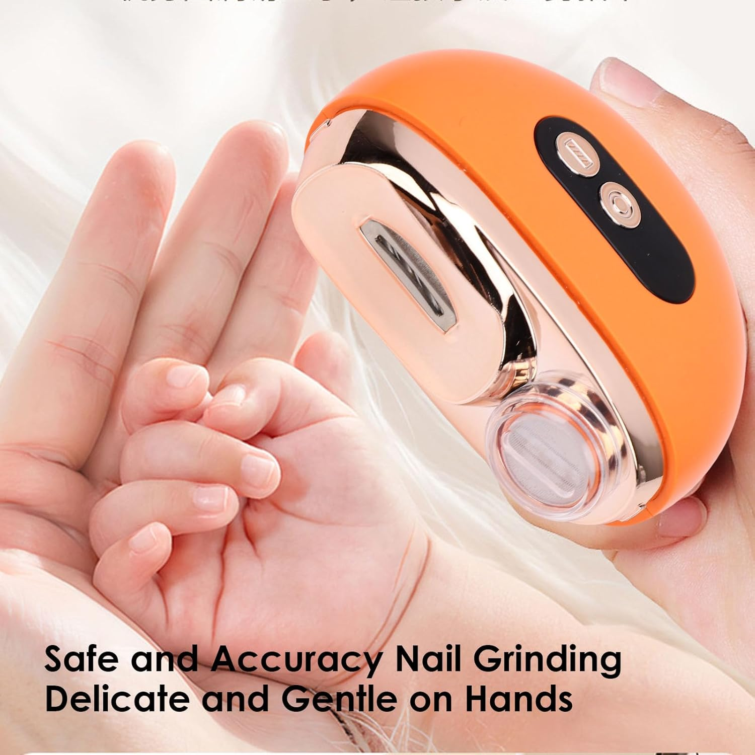 Generic Electric Nail Clipper, Rechargeable Battery 3 in 1 Automatic Nail Trimmer with anti Pinch Mechanism for Adults Seniors Kids Baby, Clipping, Grinding, Polishing image number 1