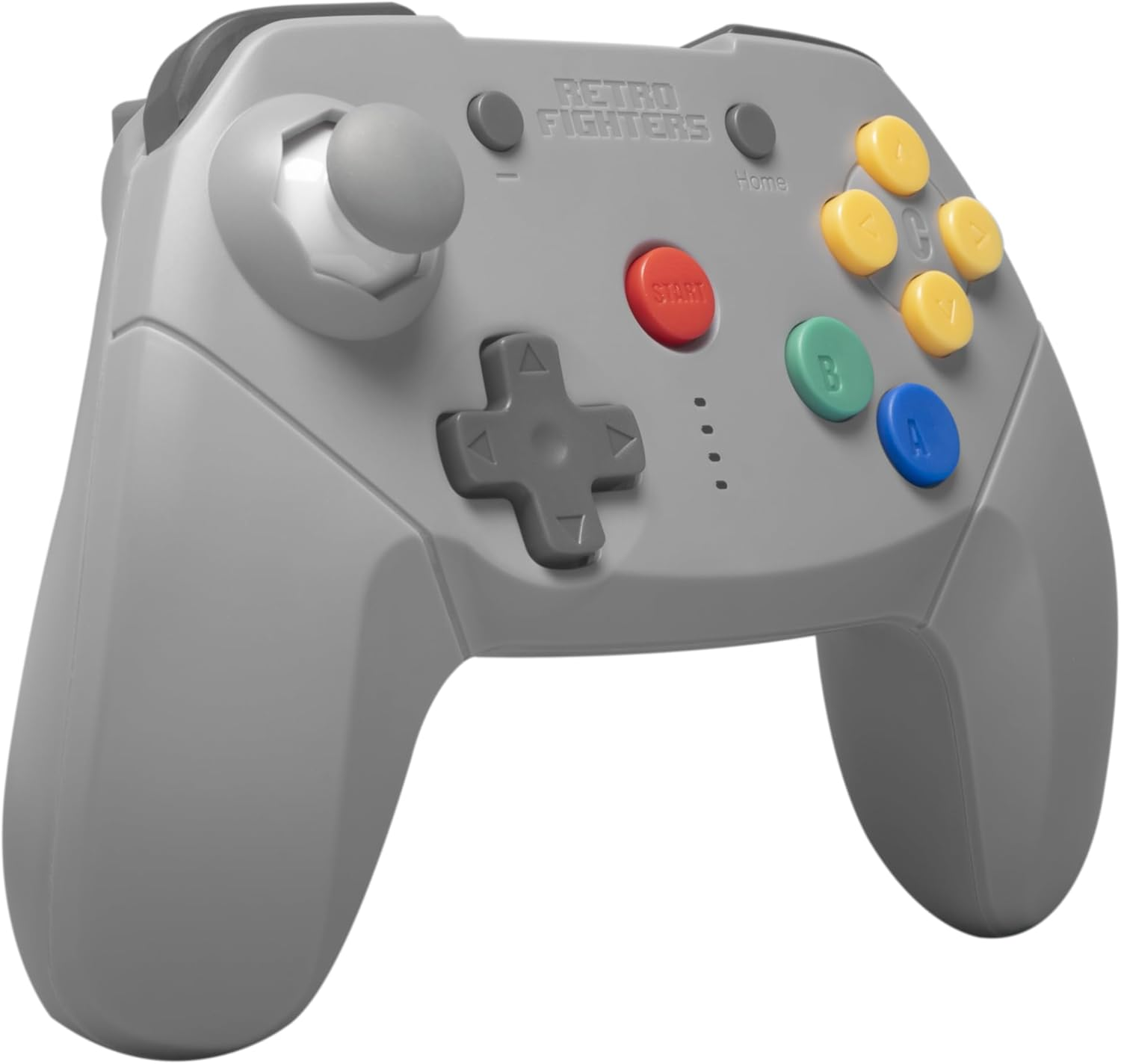 RETRO FIGHTERS/BRAWLER 64 Switch Online/Pc Bluetooth N64 Controller (Gray) image number 1