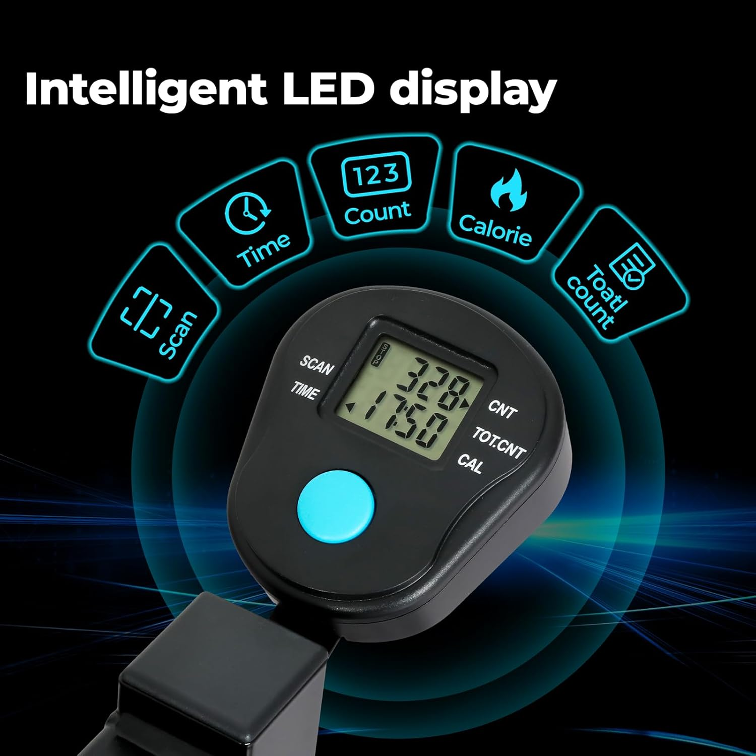 2 in 1 Rowing Machine,Rower Home Gym Fitness Equipment,Strength Training Leg Machines,130Kg Capacity 360 &deg;Rotation LED Display Rowers