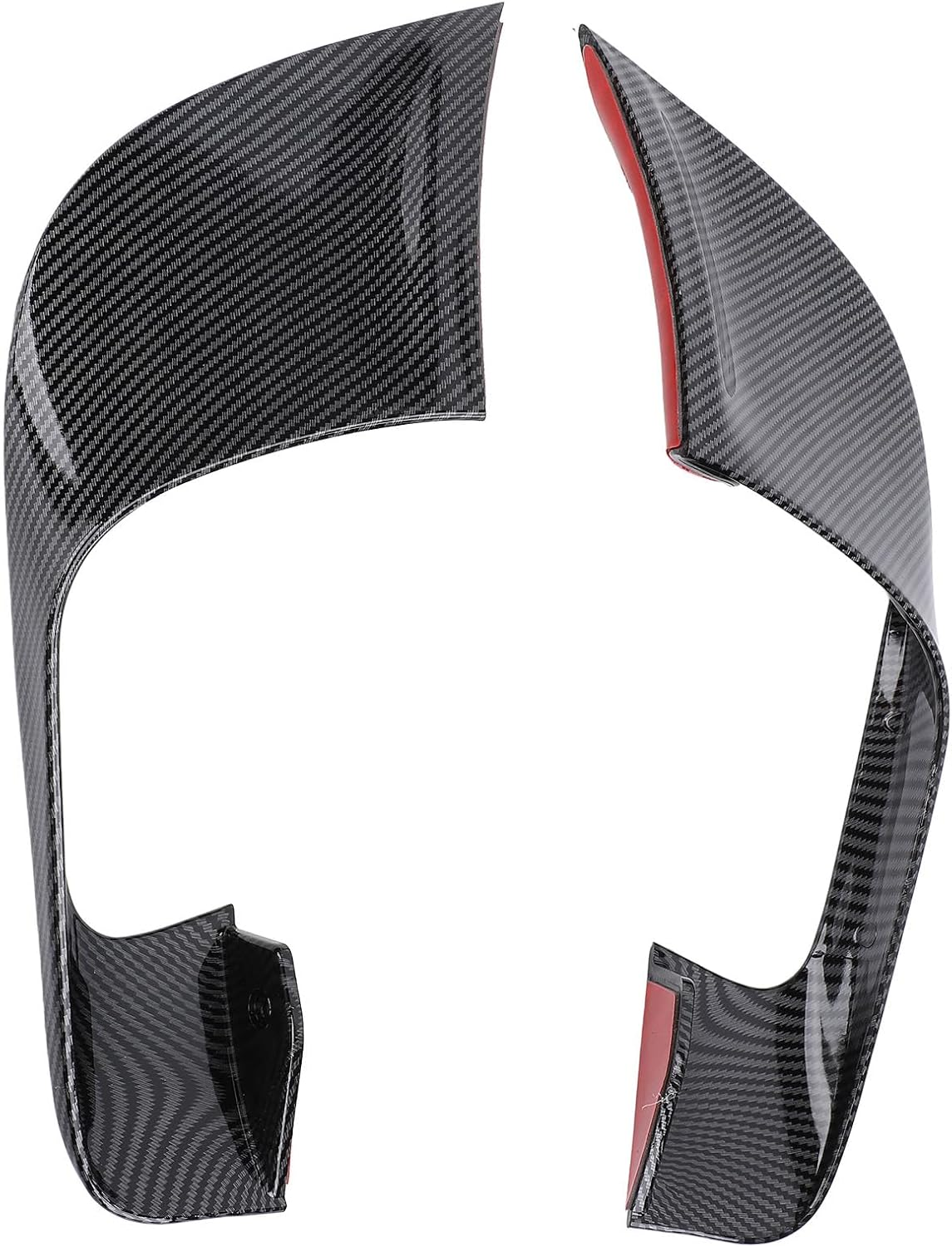 Motorcycle Fairing Air Deflectors for YZF-R7 2020 to 2024, 1 Pair Fairing Side Wing Windshield Replacement, Aerodynamic Wind Deflectors, Motorbike Side Fairing Wingshield (Carbon image number 2