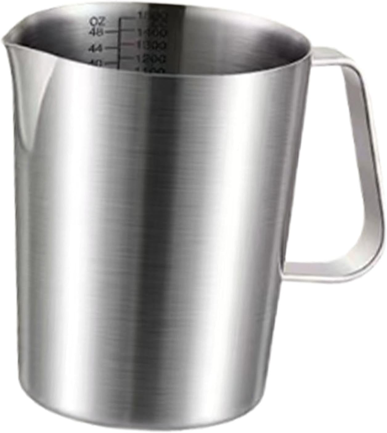 Fenteer Espresso Steaming Jug for Milk Frothing, 1000Ml Coffee Accessory for Latte Art image number 4