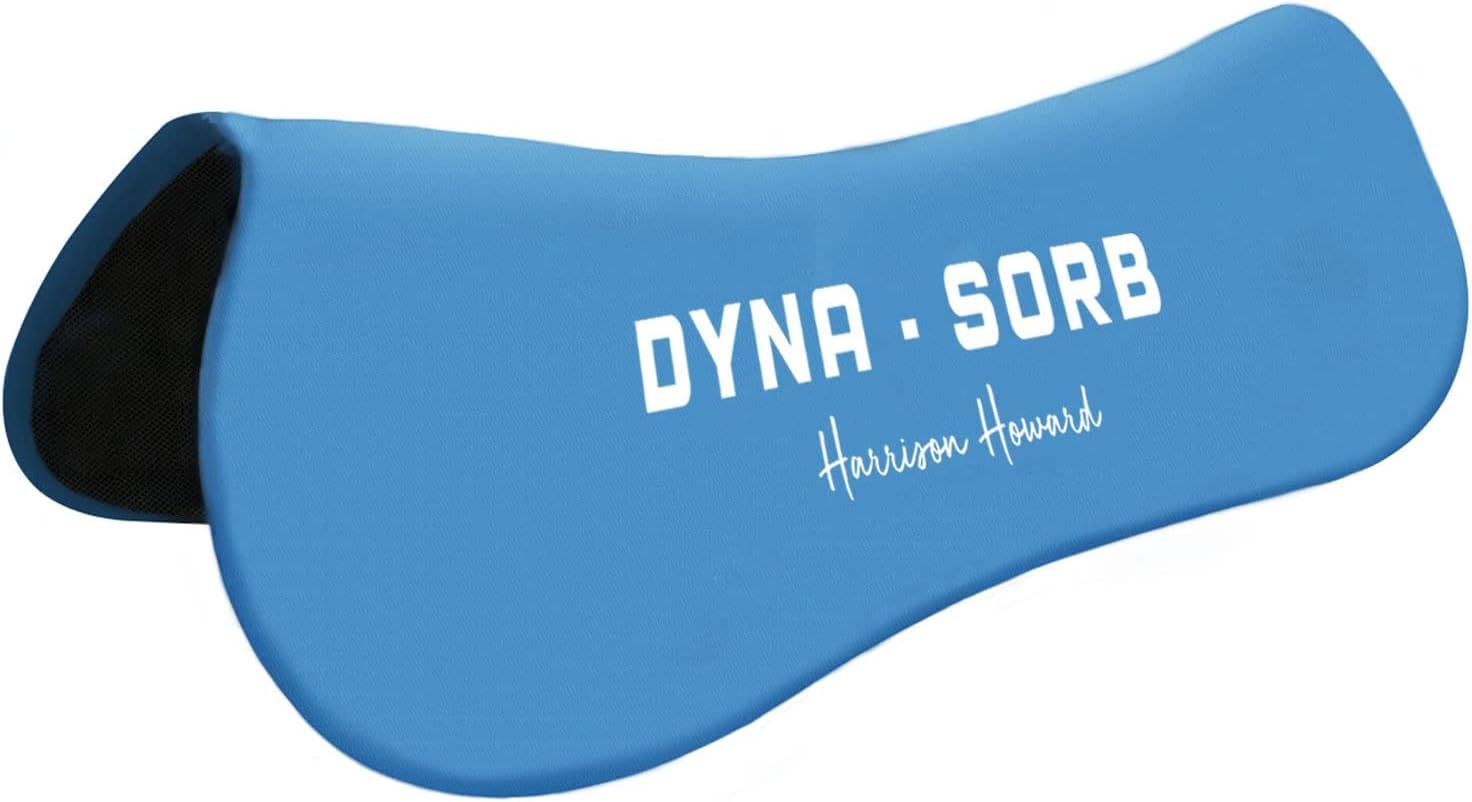 Harrison Howard Dyna-Sorb Full Shock Absorbing Memory Half Saddle Pad for Horse