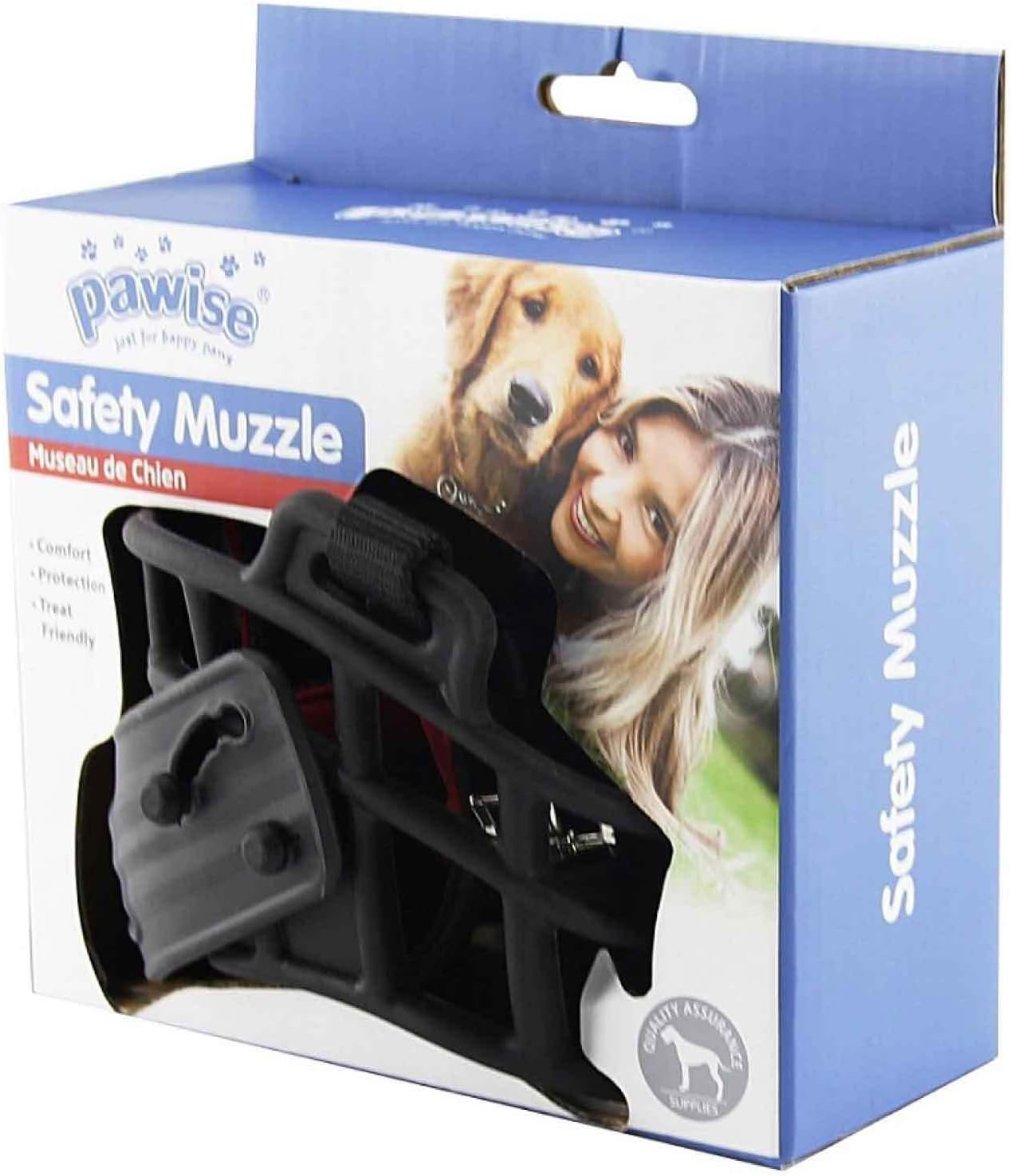 Dog Muzzle Guard anti Barking Biting Soft Flexible Cage Pet Mouth Basket Pawise image number 3