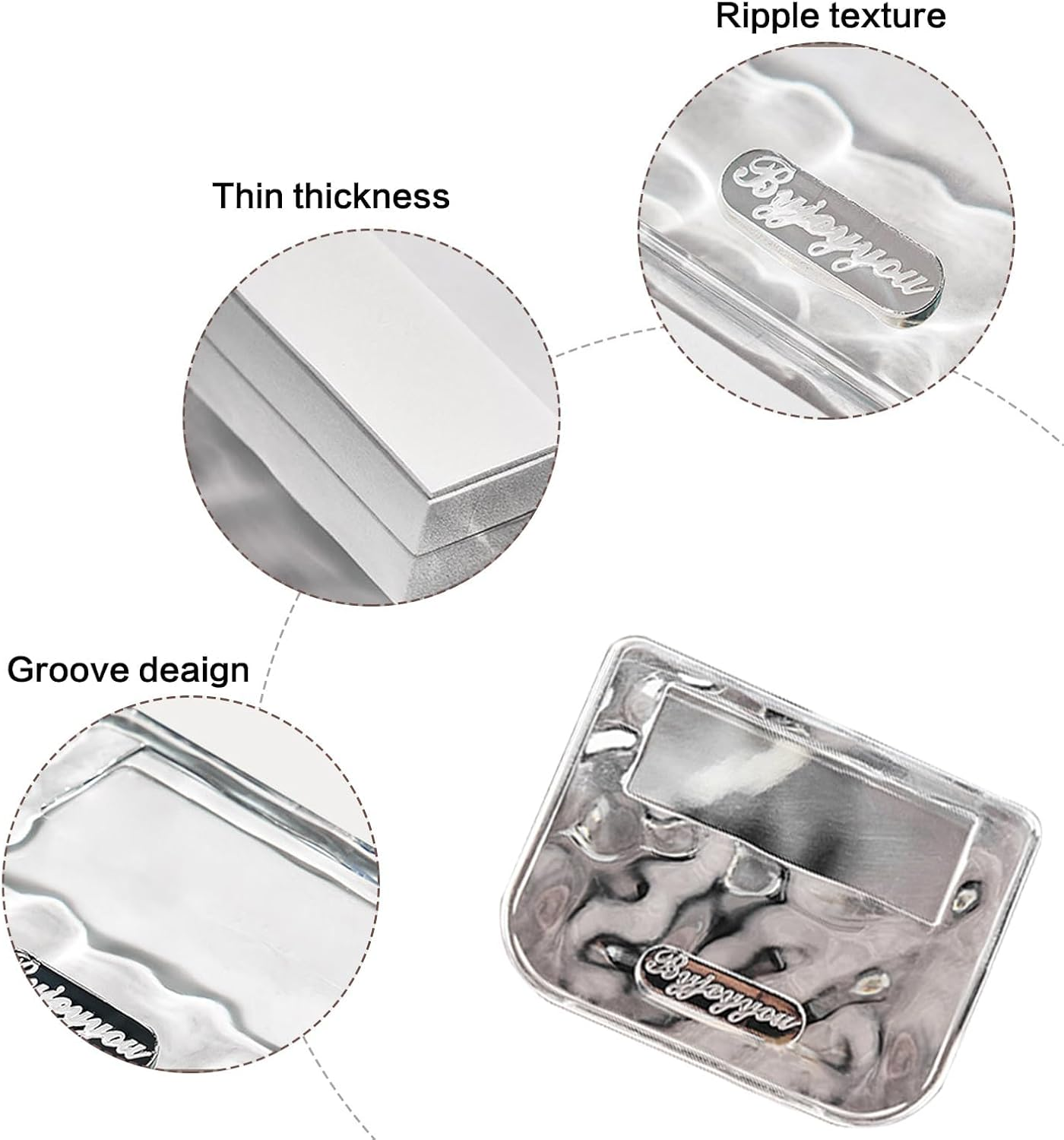 HDBHBH 2-Pack Toilet Seat Handle & Lifter, Toilet Seat Lifter Tab, Avoid Touching - for Home, Office, School, Hotel, Kids (Clear Grey) image number 5