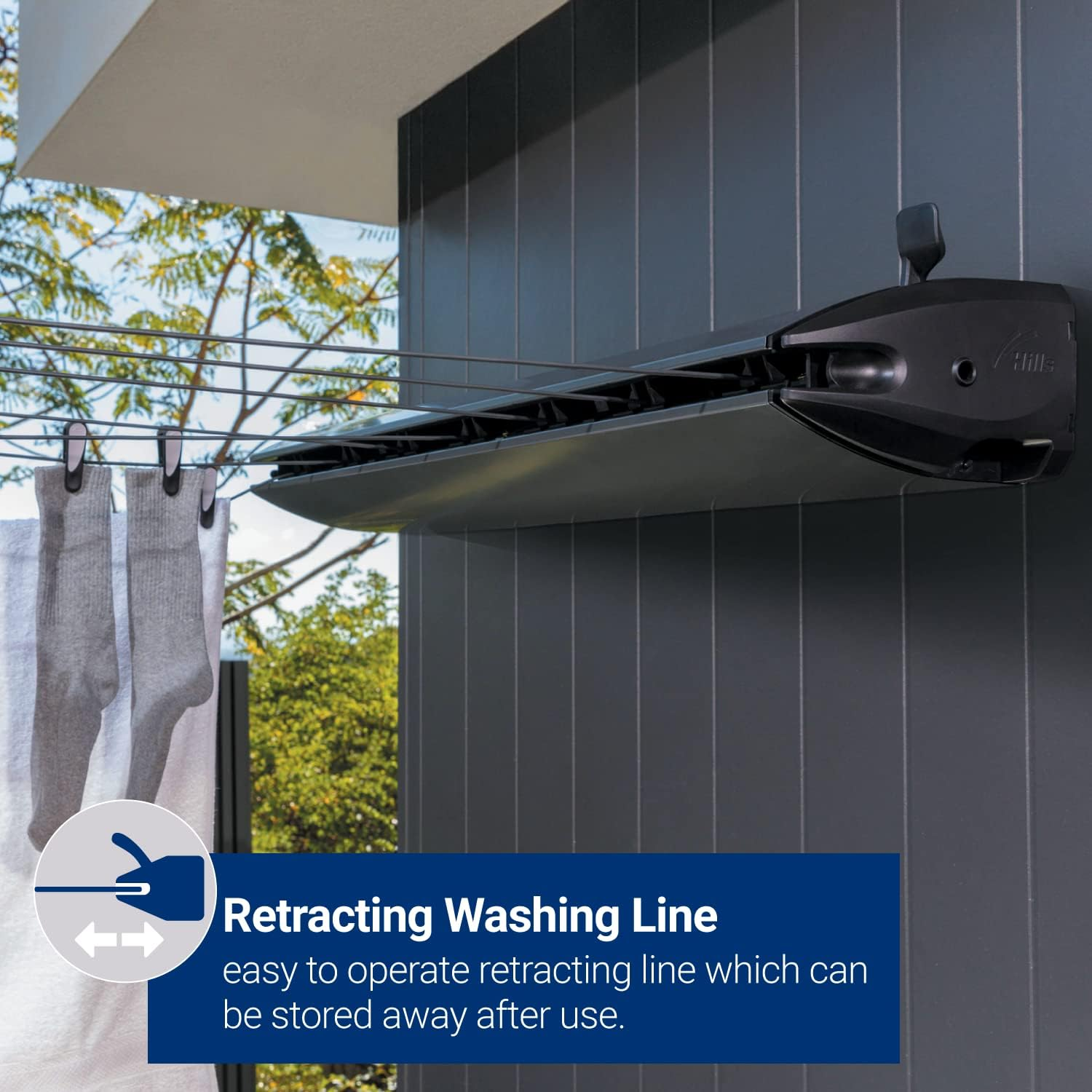 Hills Retracting 7 Line Clothesline, Monument image number 4