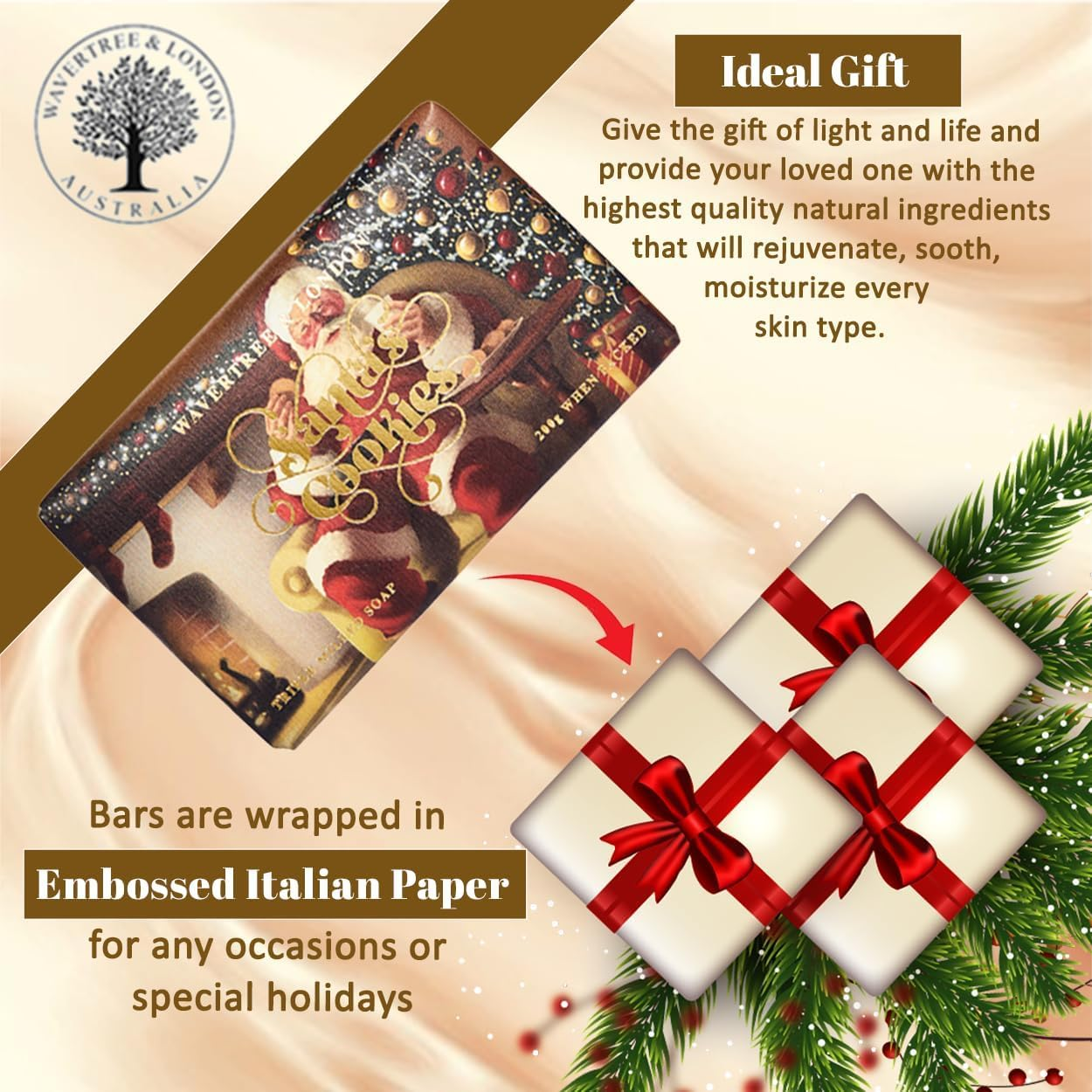 Wavertree and London Havana Soap Bar 200 G image number 2